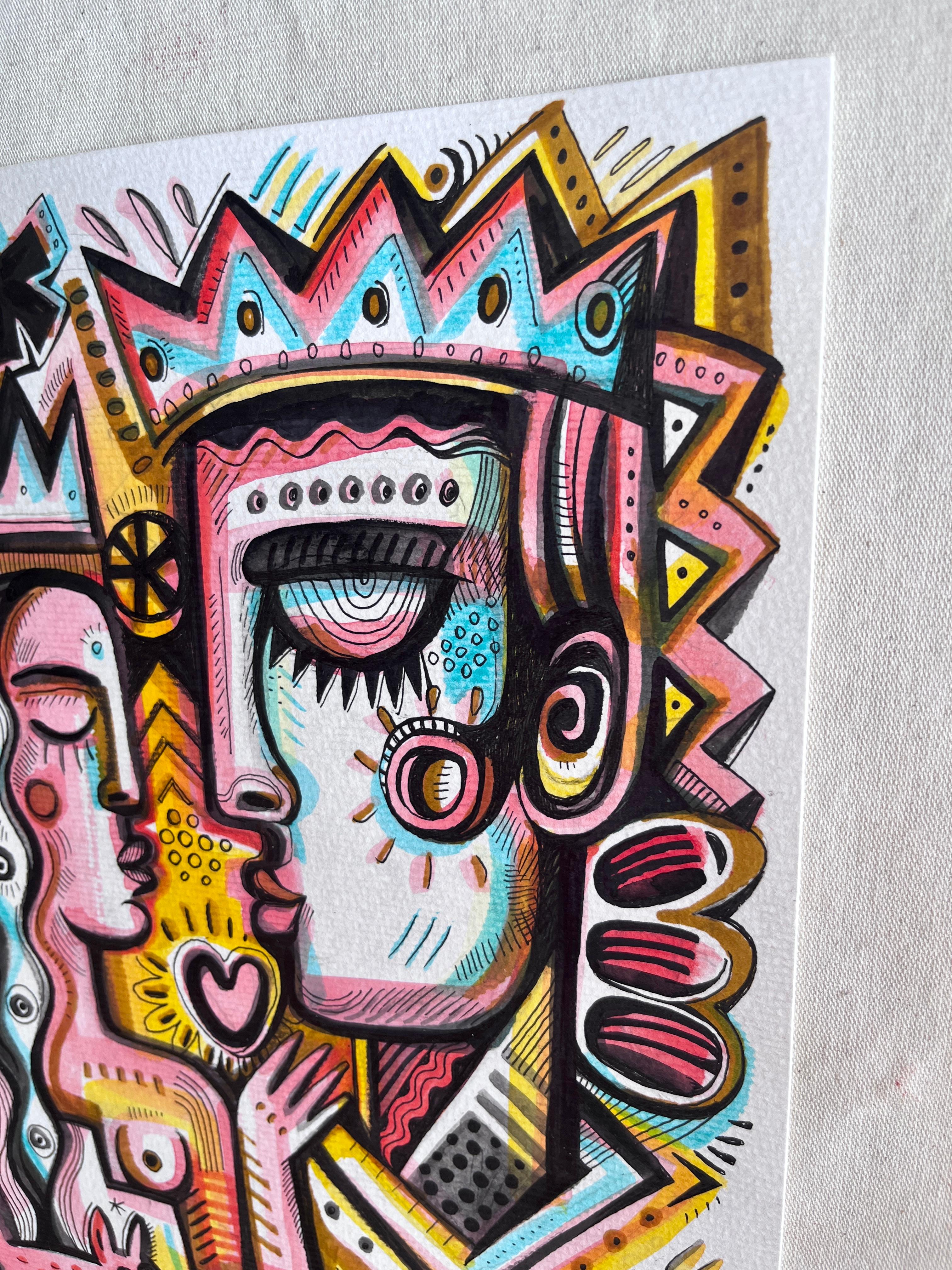 Opere originali di Daria Kusto.
acrilico   su  carta wotercolor.
La realtà del flusso magico...
Spedizione gratuita
ben protetto
senza cornice. 

