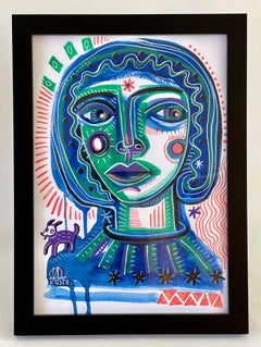Portrait Drawings and Watercolors