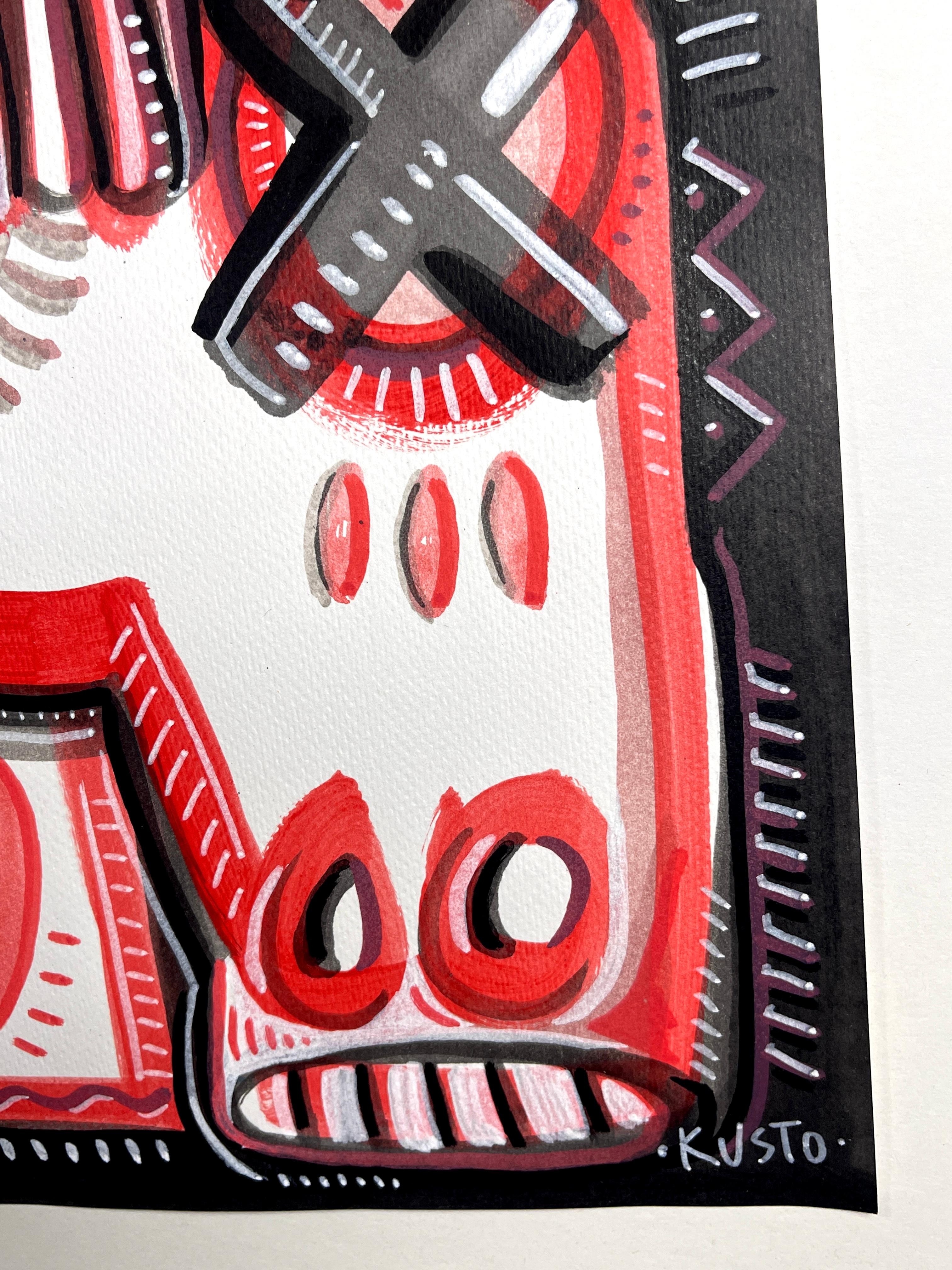 Originalkunstwerk von Daria Kusto.
Tusche, Marker auf Papier.
Die magische Flussrealität...
Versand aus Spanien, sicher und schnell.