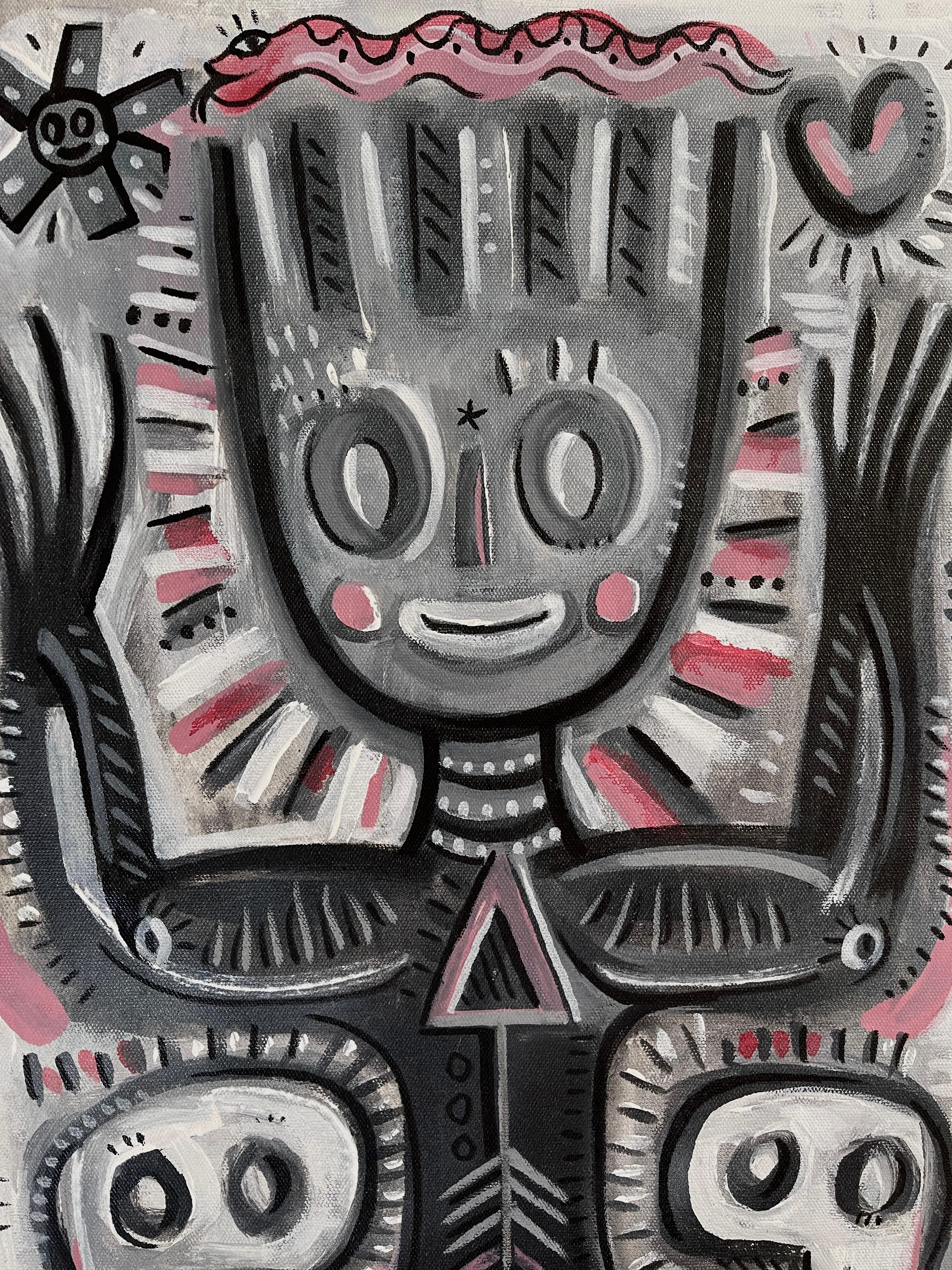 EL GAFE DE SHAMAN - Painting Impresionista de Daria Kusto