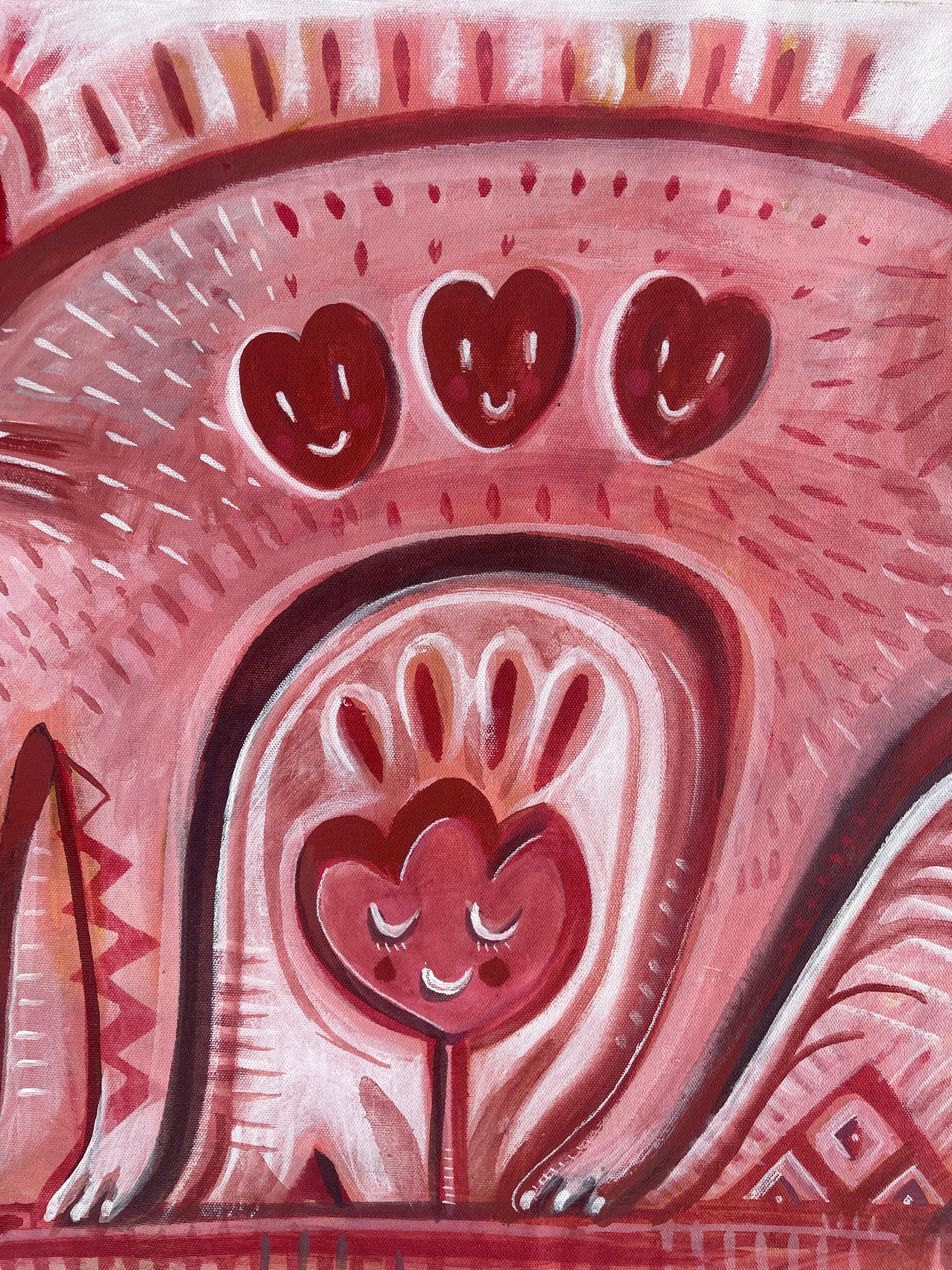 Original painting by Daria Kusto.
Acrylic on canvas.
Painting rolled in a sturdy tube from Thailand – safely and promptly.