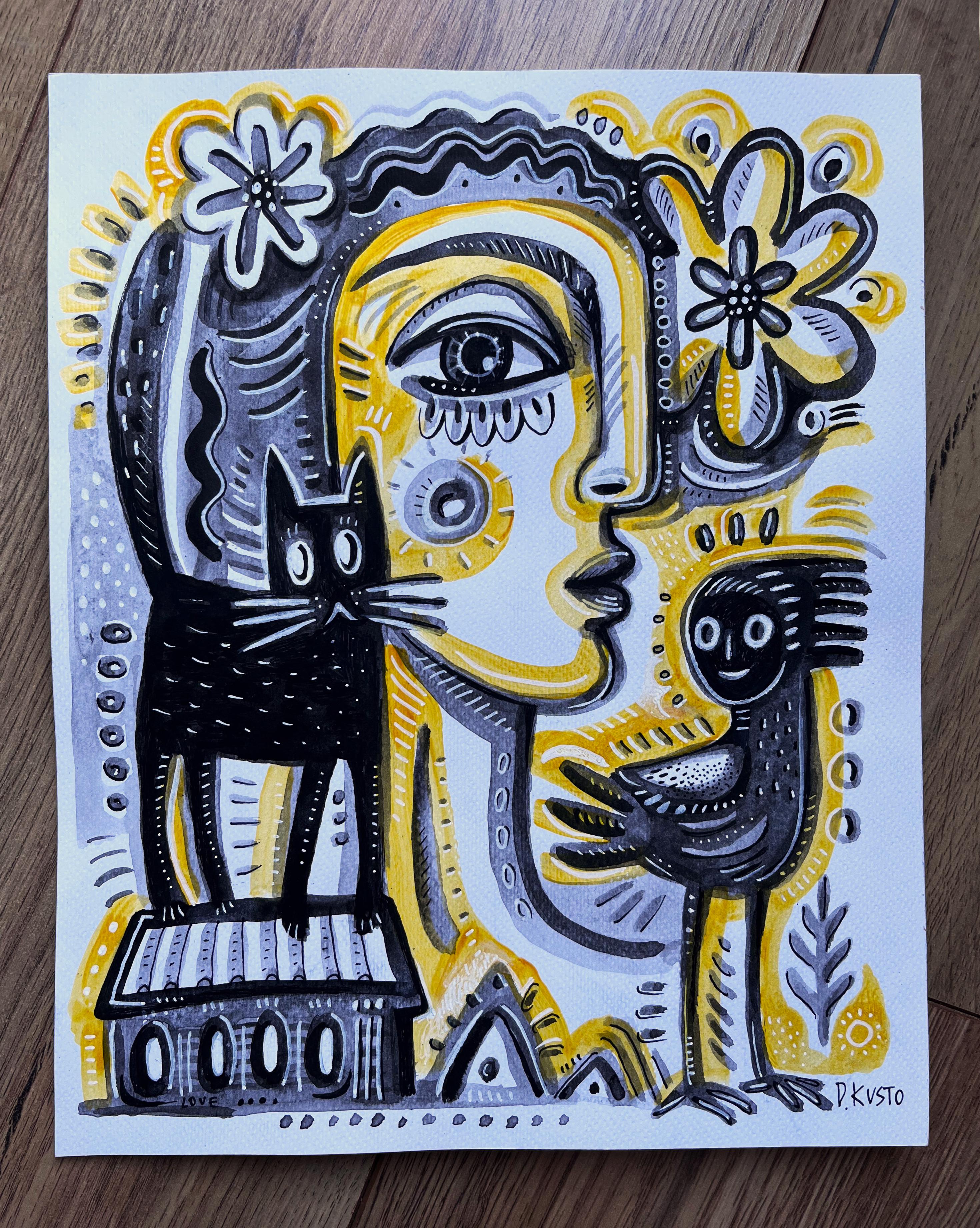 SOLARE E DIVERTENTE - Painting di Daria Kusto