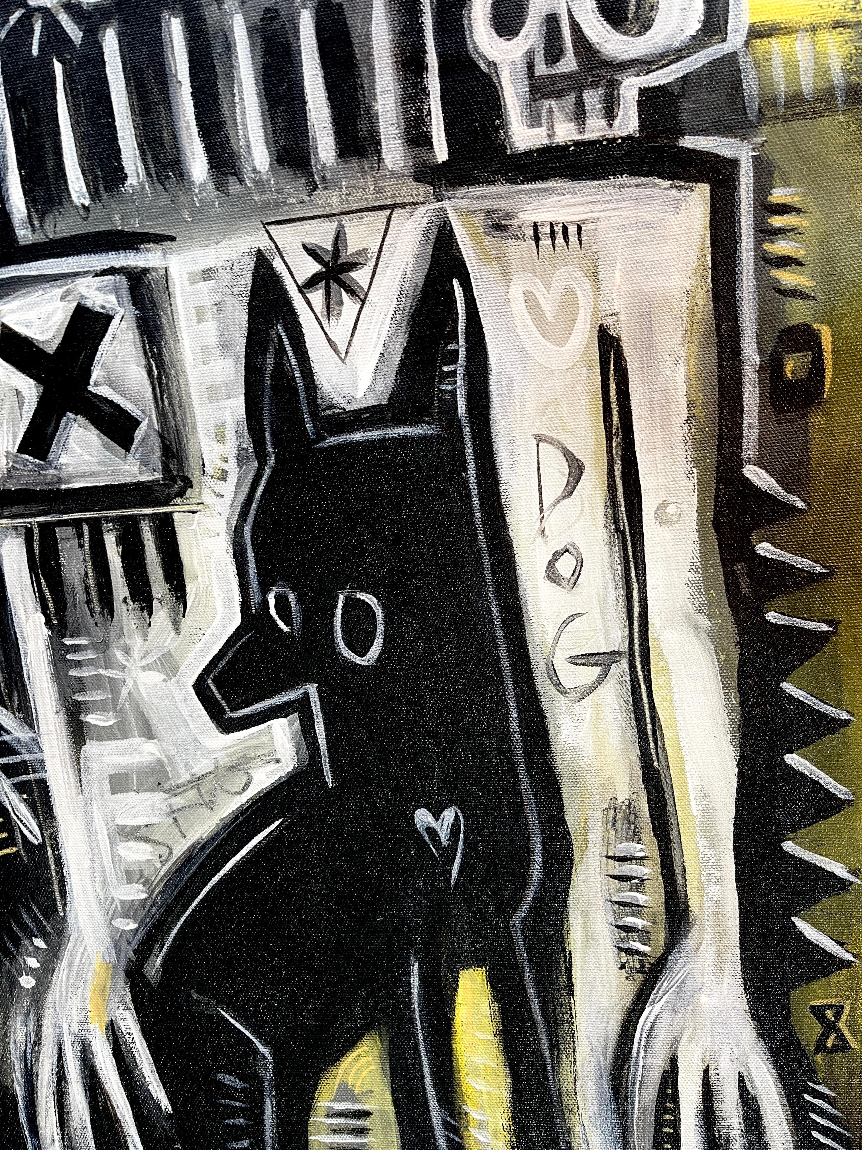 LE CHIEN NOIR ET LE DIEU THOT en vente 5