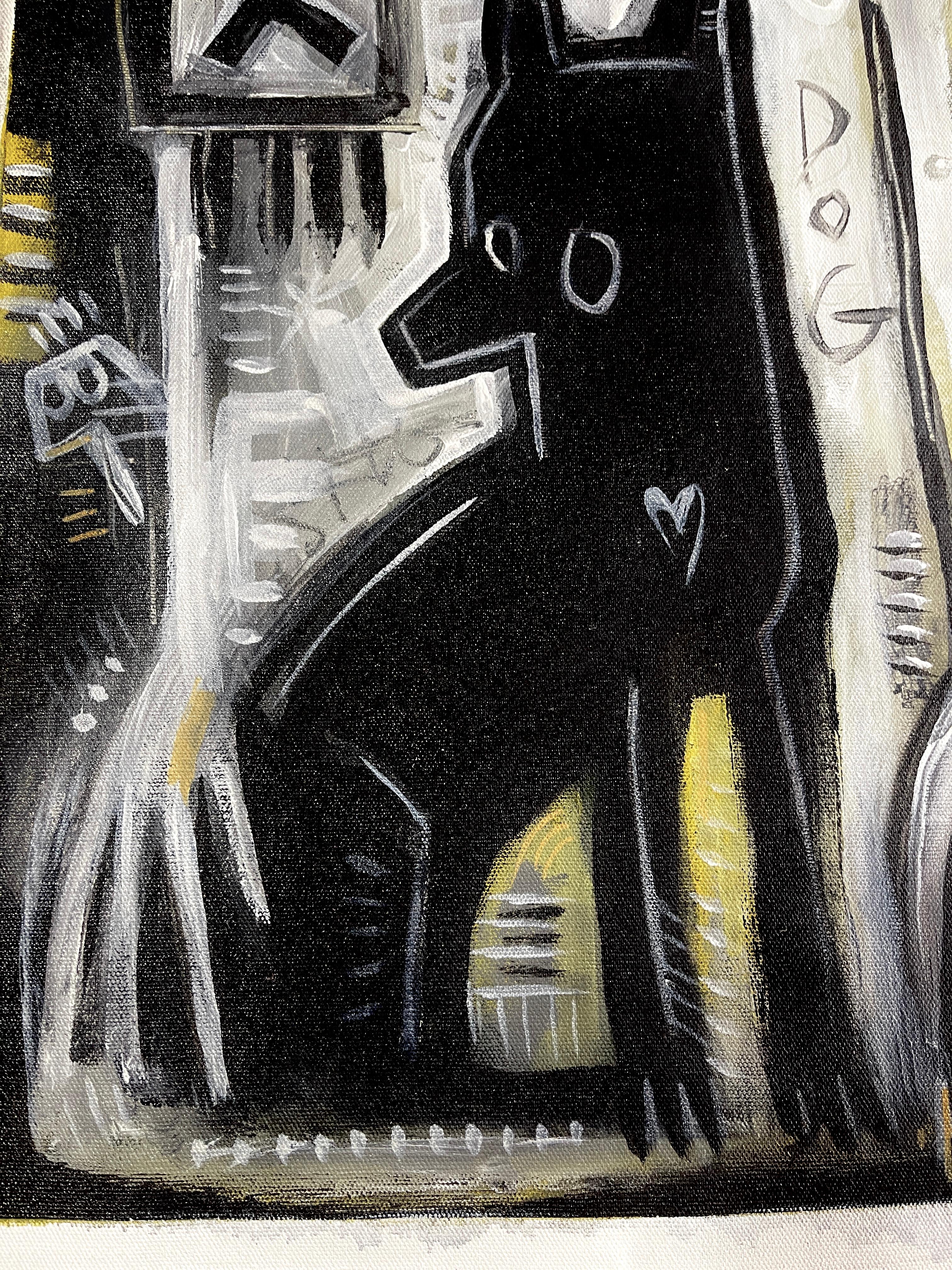 LE CHIEN NOIR ET LE DIEU THOT en vente 2
