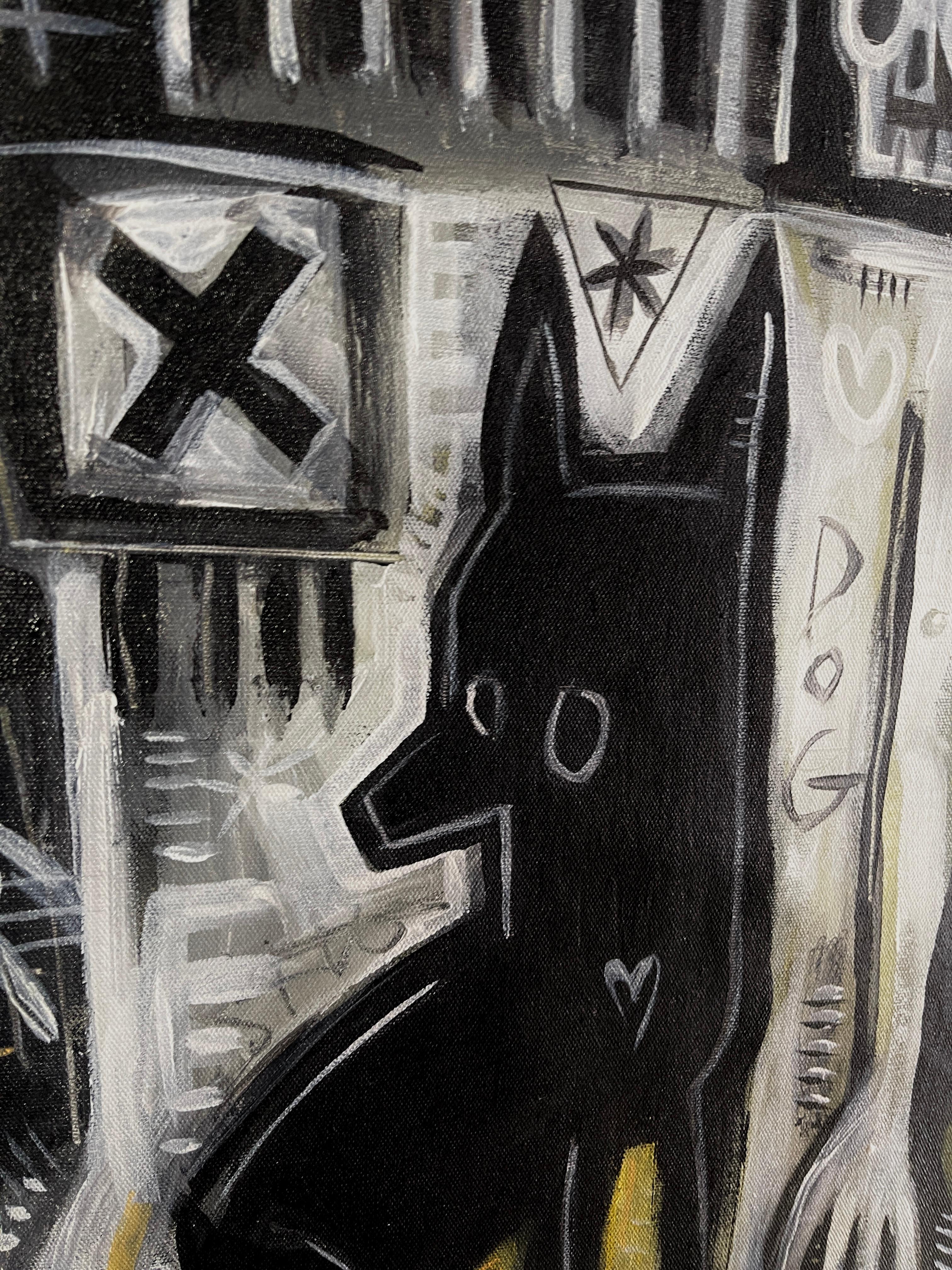 LE CHIEN NOIR ET LE DIEU THOT en vente 3