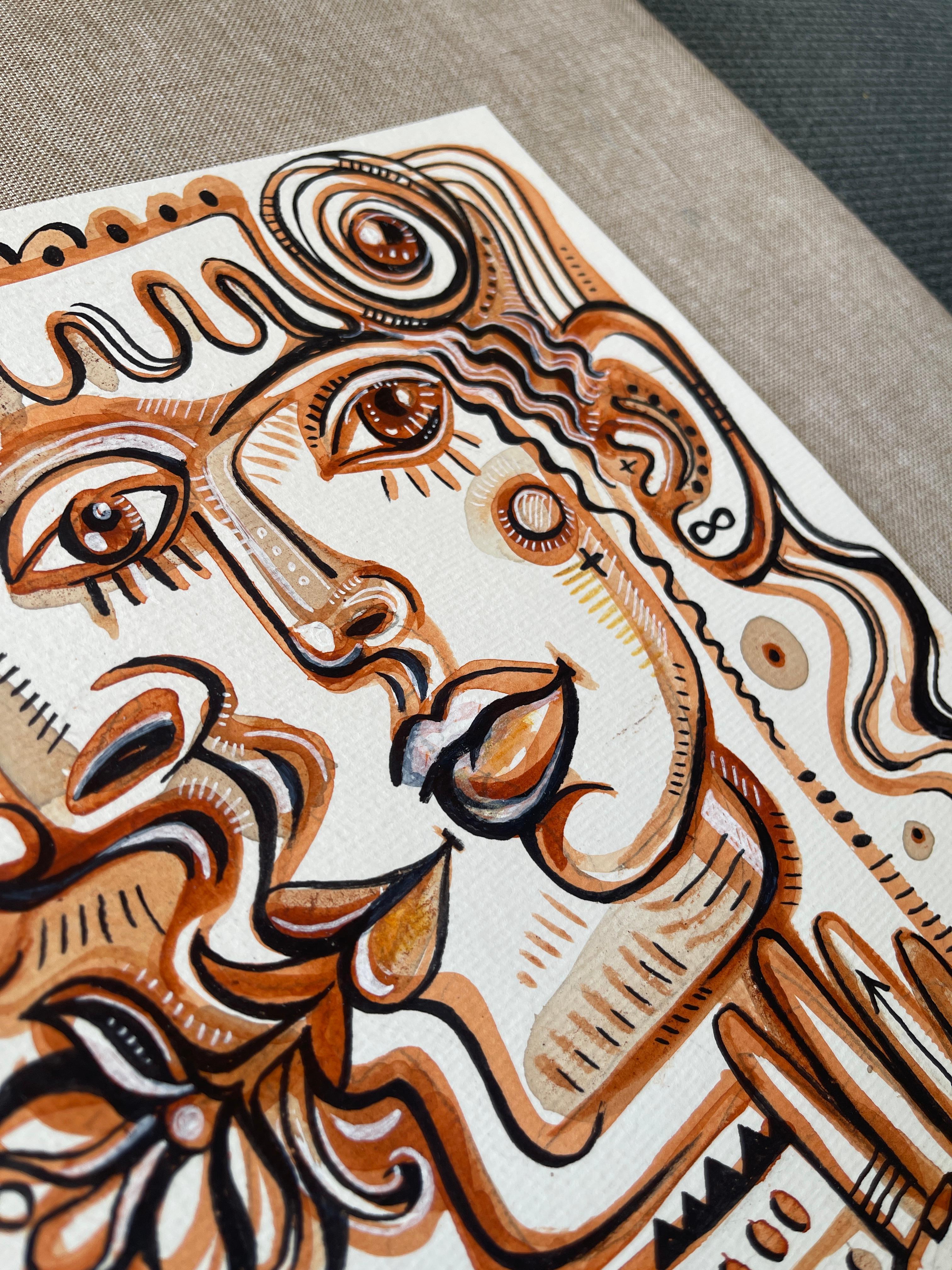 THE LANGUAGE OF SIGNS - Pop Art Art by Daria Kusto