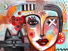 Pinturas figurativas en lienzo