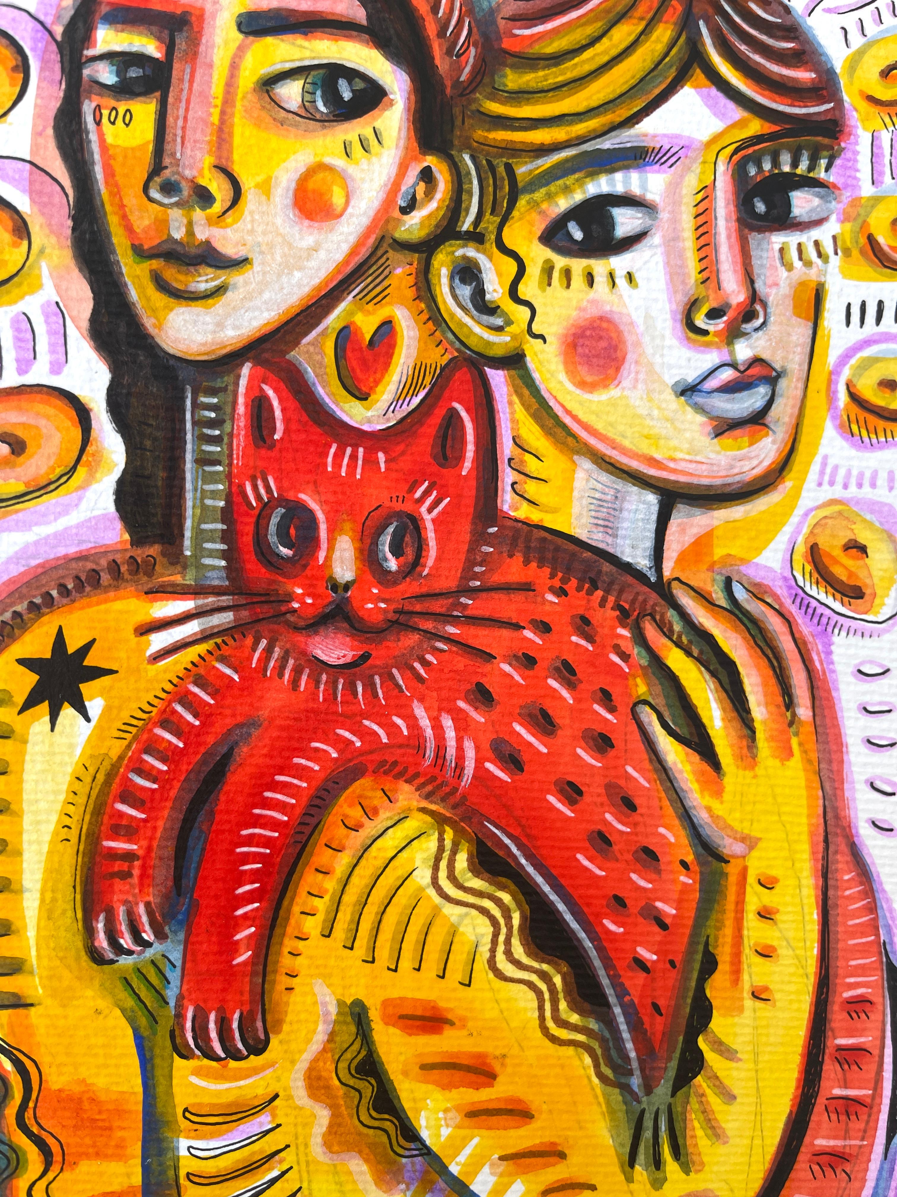 Œuvre originale de Daria Kusto.
AcrIcrylique  sur  Wotercolor Papier.
La réalité des flux magiques...
Expédition depuis l'Espagne, en toute sécurité et dans les meilleurs délais.