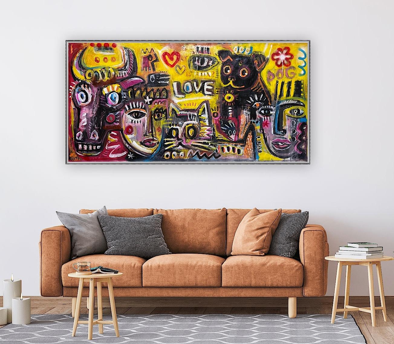 CHE COS'È L'AMORE - Painting di Daria Kusto