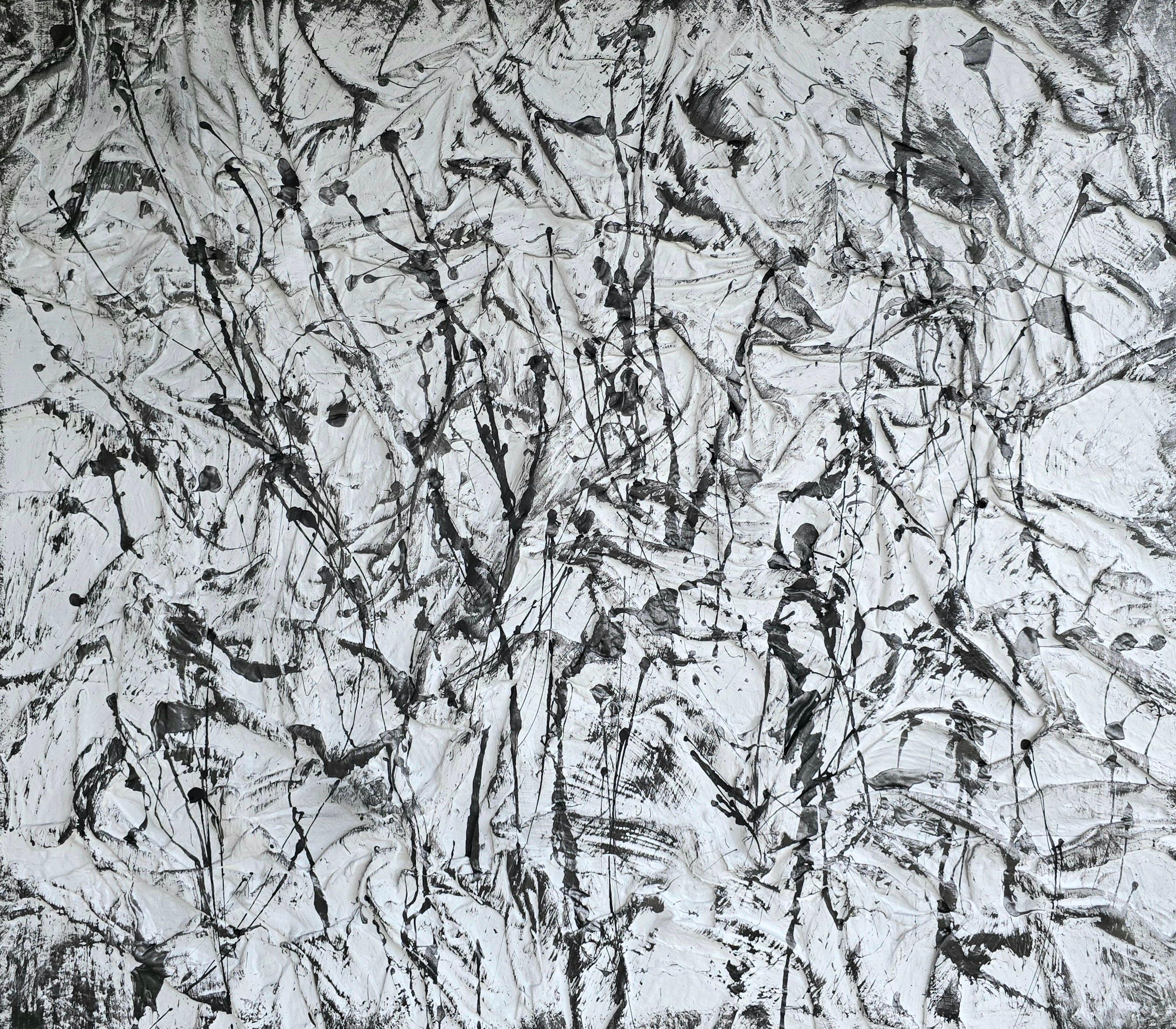 Abstract Painting di Daria Luhova - Respira, cara