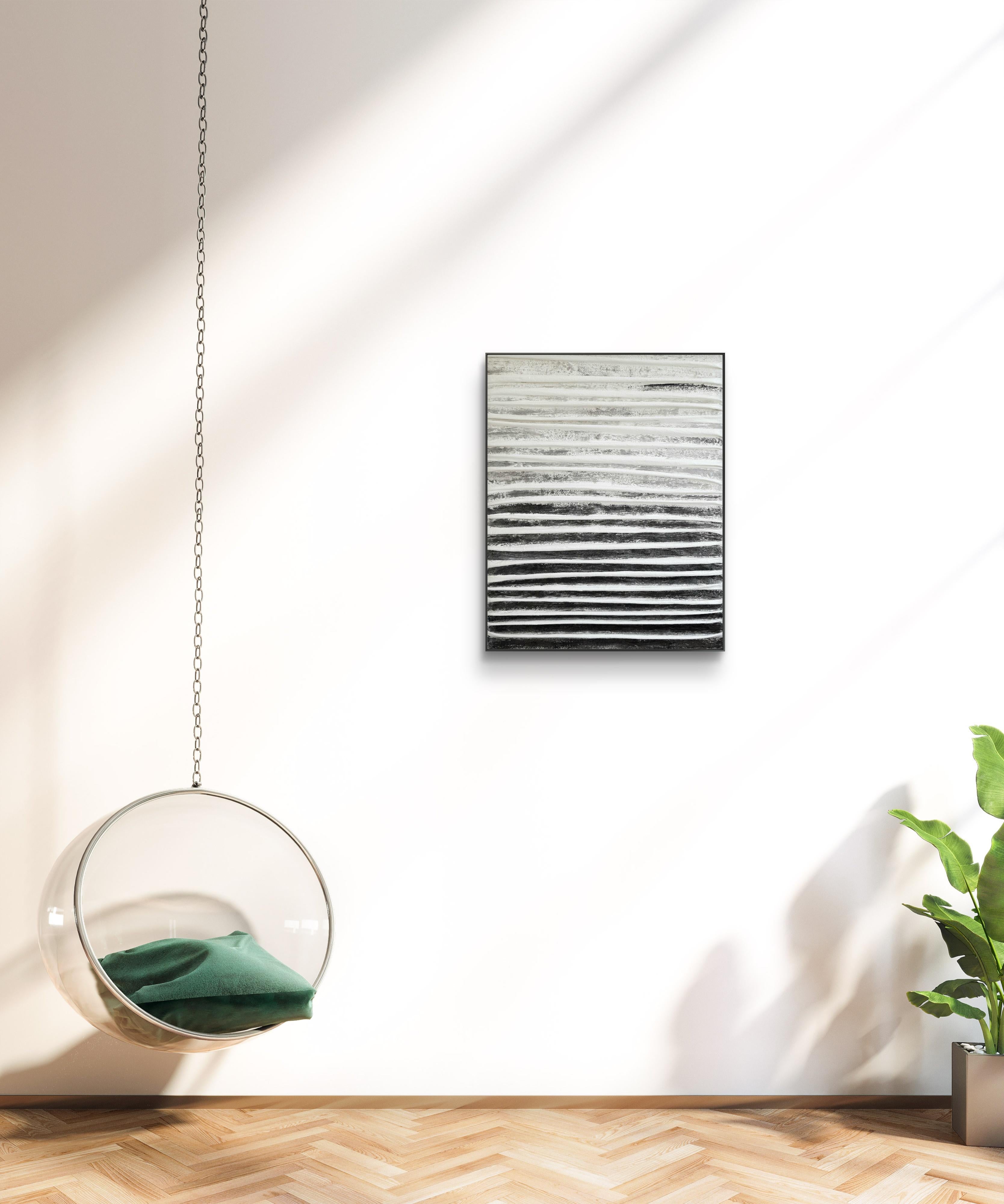 Alba - Abstract Painting Grigio di Daria Luhova