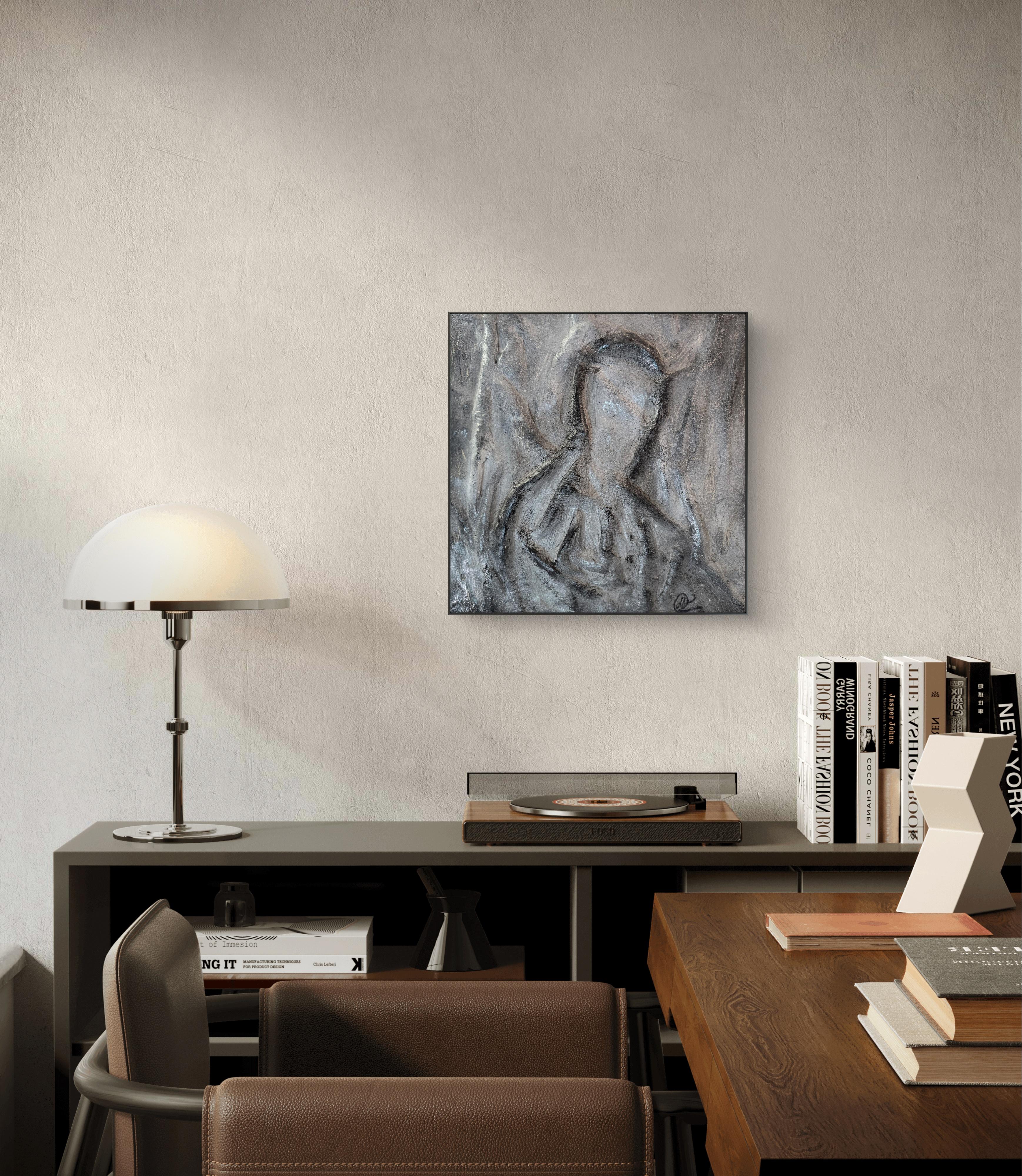 Esisti o ti ho inventato? - Painting di Daria Luhova