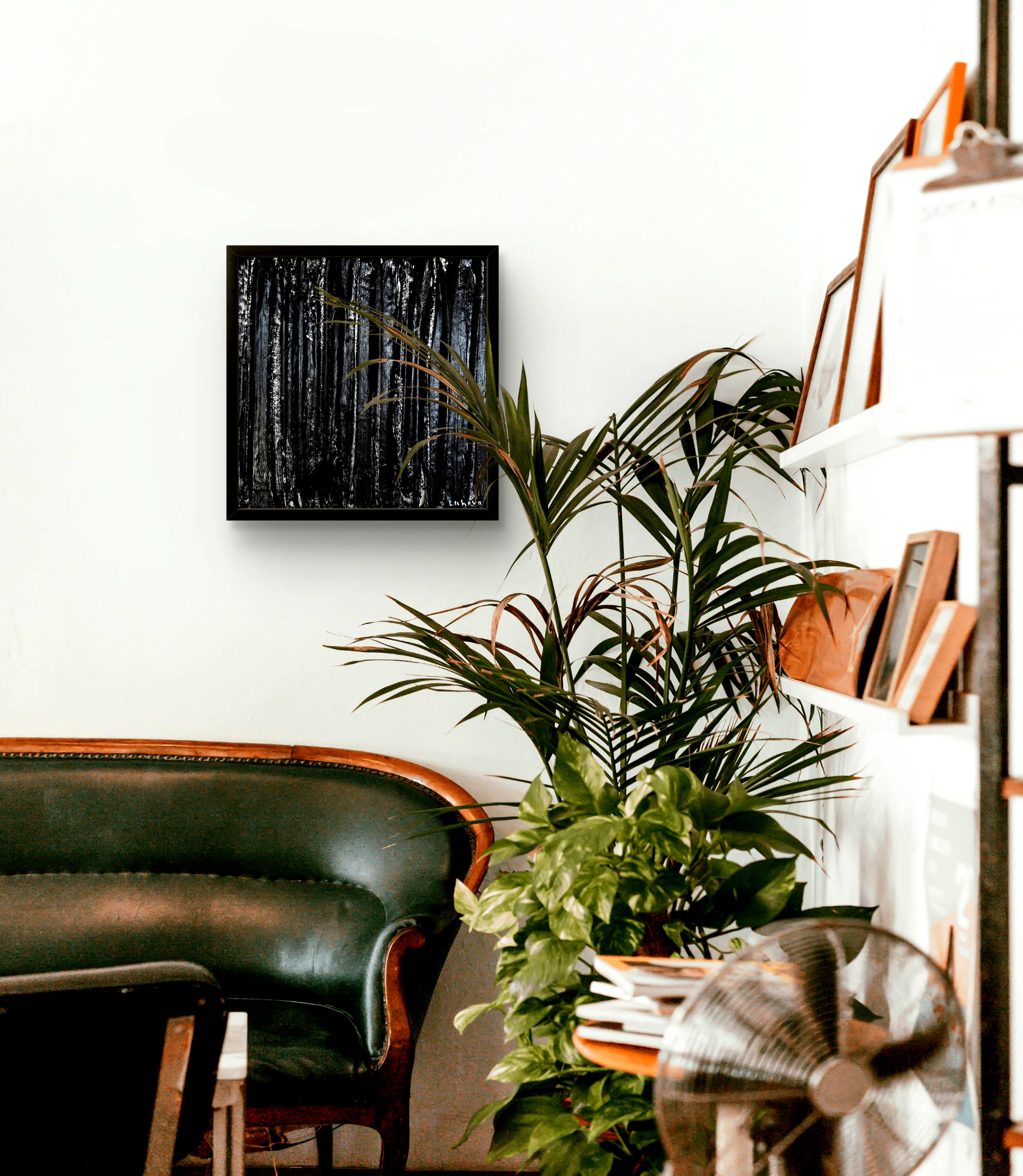 Anche nelle tenebre, c'è la luce - Painting di Daria Luhova