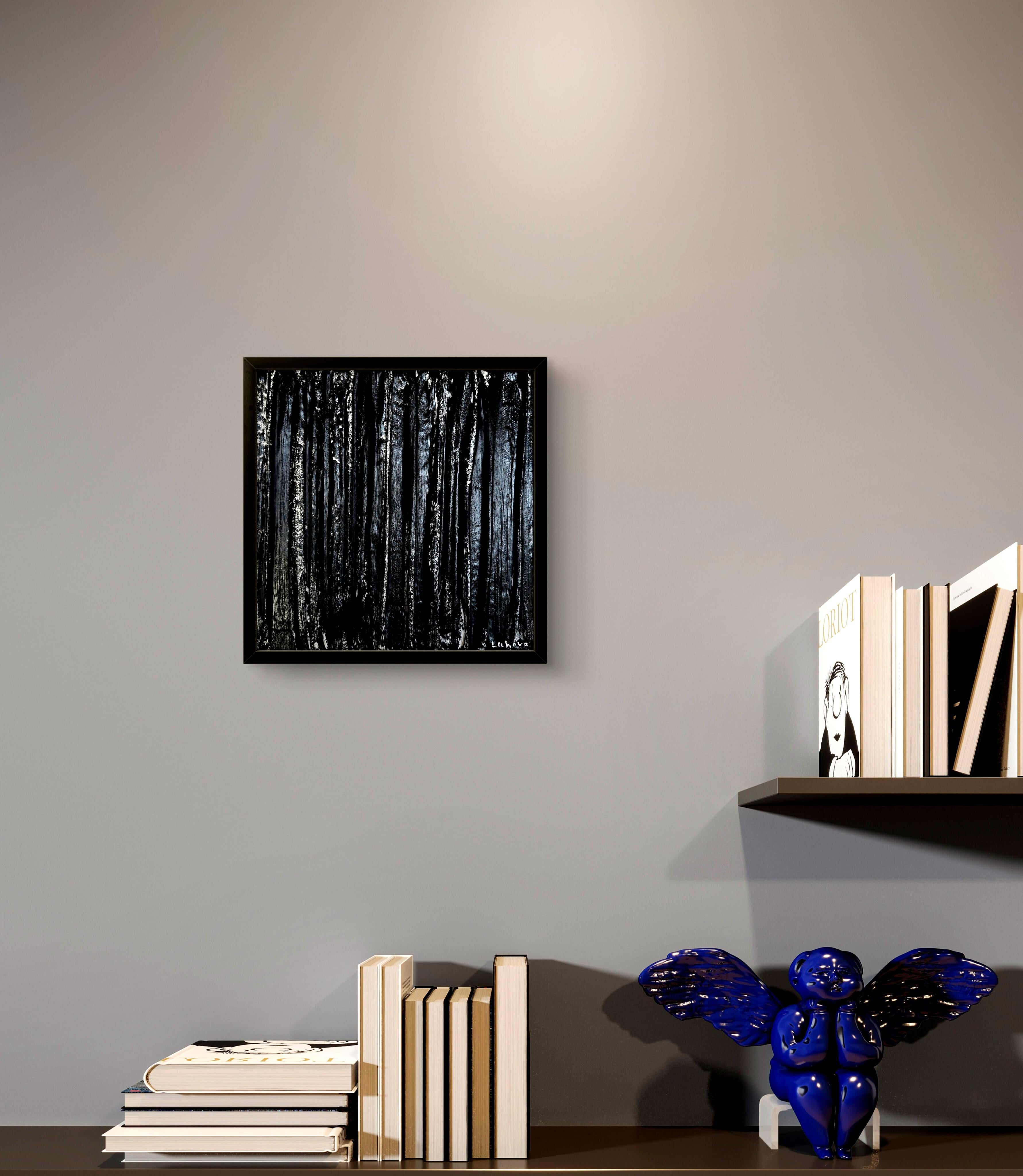 Anche nelle tenebre, c'è la luce - Painting Contemporaneo di Daria Luhova
