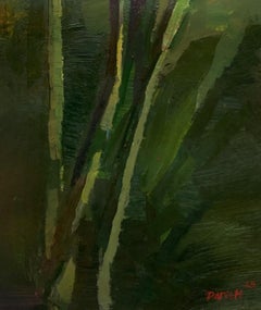 Bird of Paradise. Tropical flowers, orange flowers, decorative painting