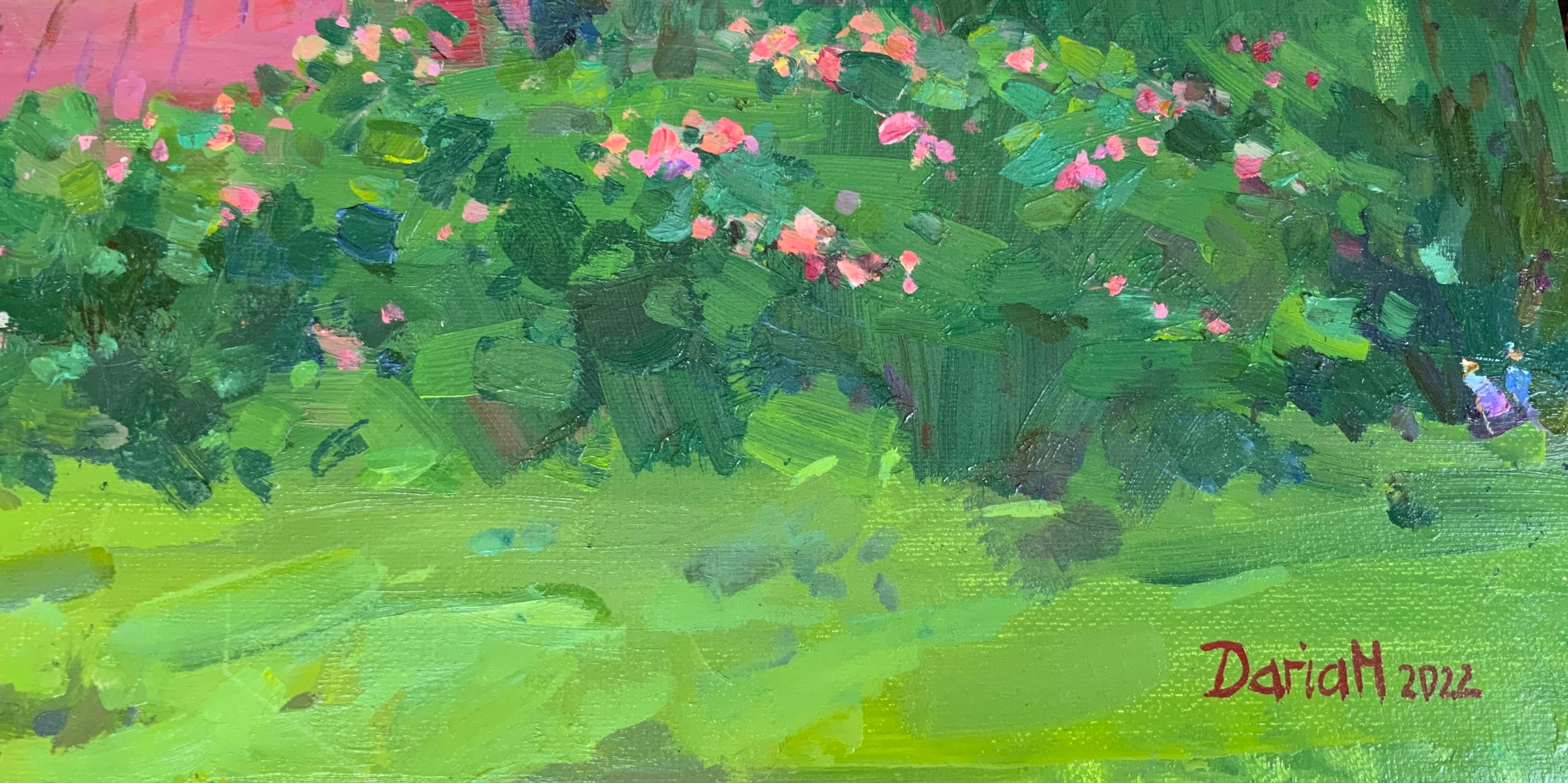 Evening in the Flowering Garden For Sale 2