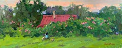 Une soirée au jardin fleuri