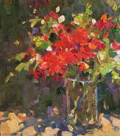 Hawaiian Bouquet - Tropical Floral Still Life, American Impressionism