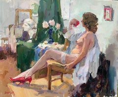 Fabric Nude Paintings