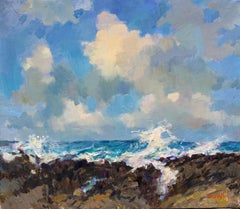 Ocean and Sky. A Hawaiian Morning