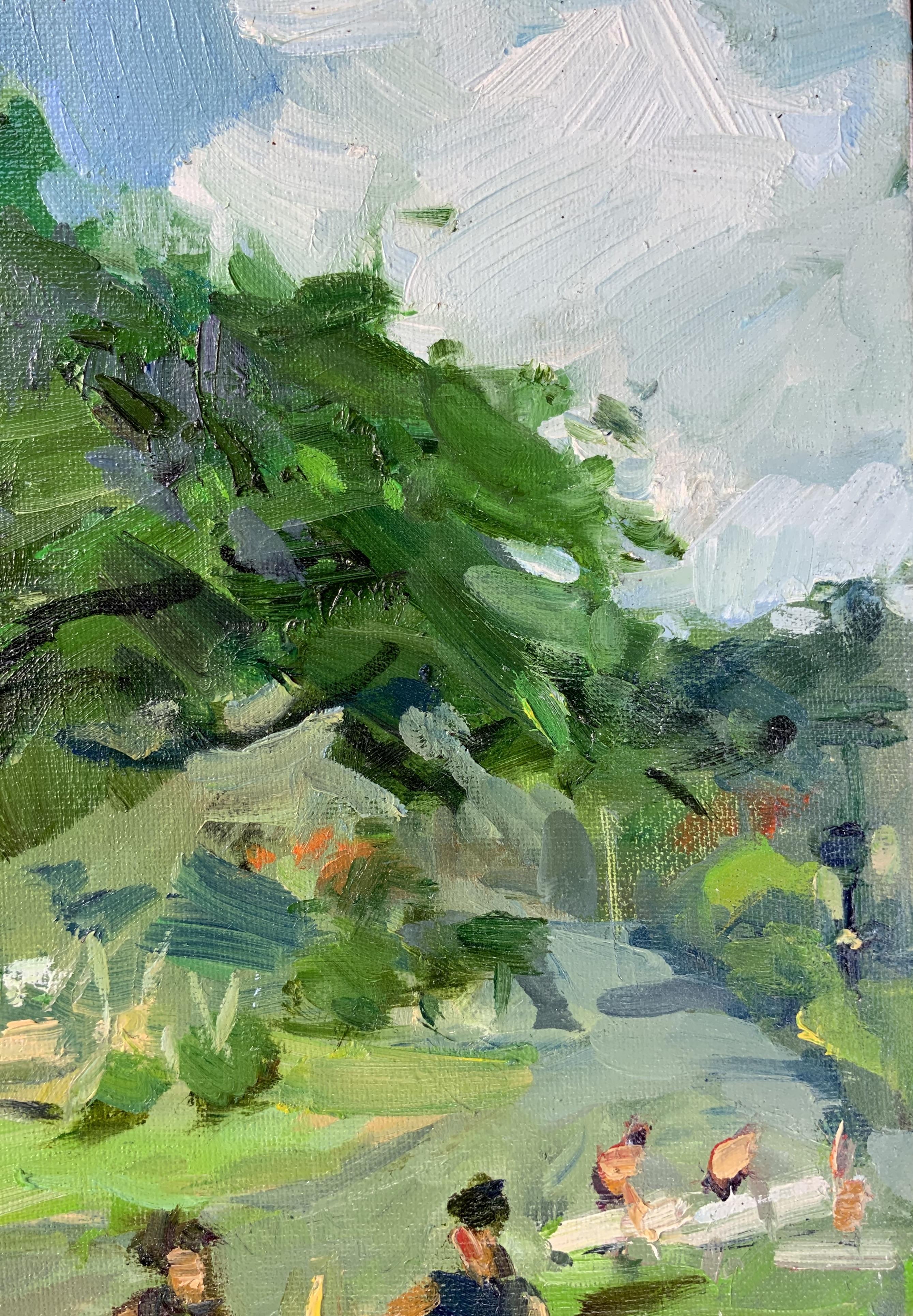 Pupukea Foodland (Realismus), Painting, von Daria Molostnova