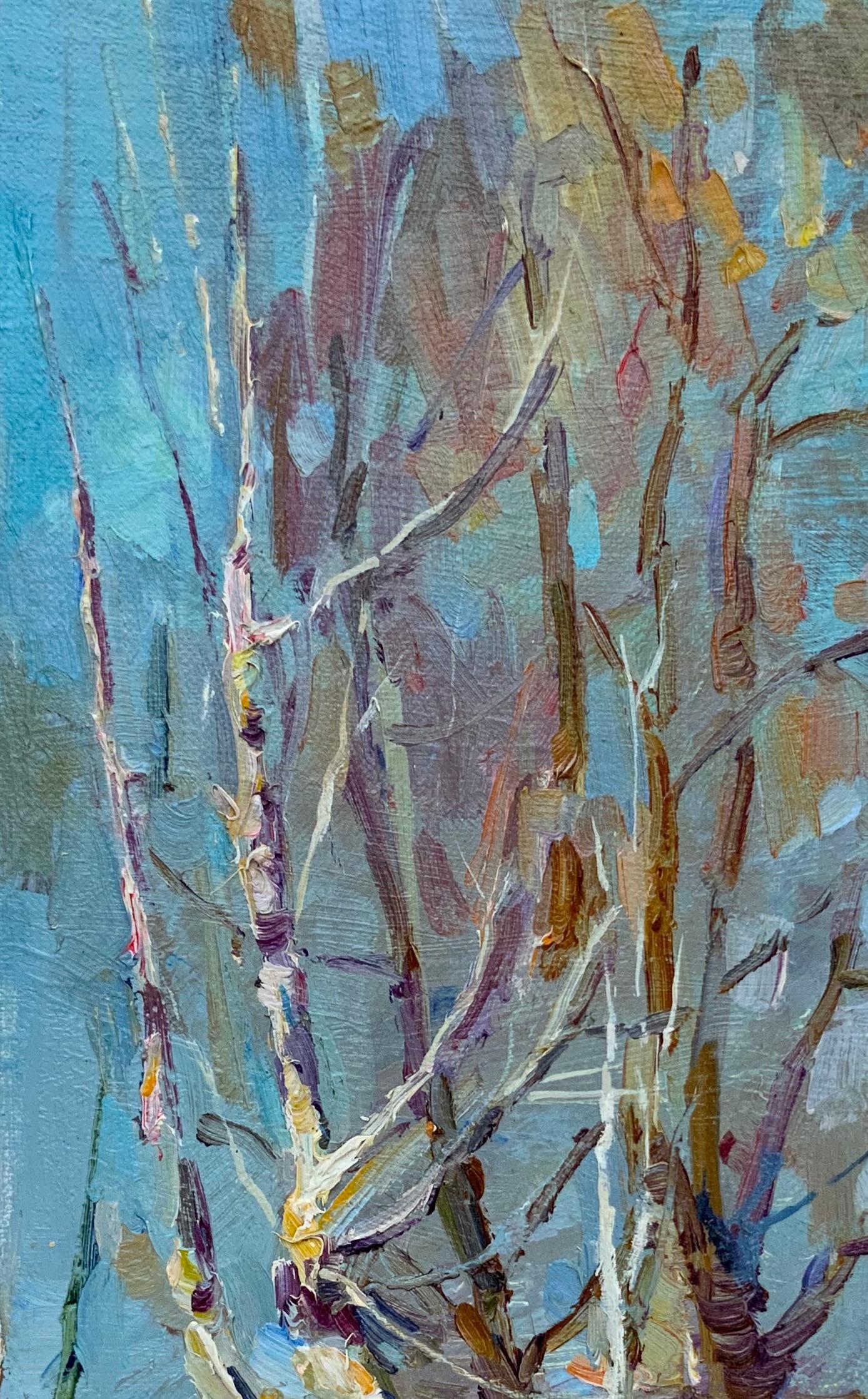 Frühlingssonne (Impressionismus), Painting, von Daria Molostnova