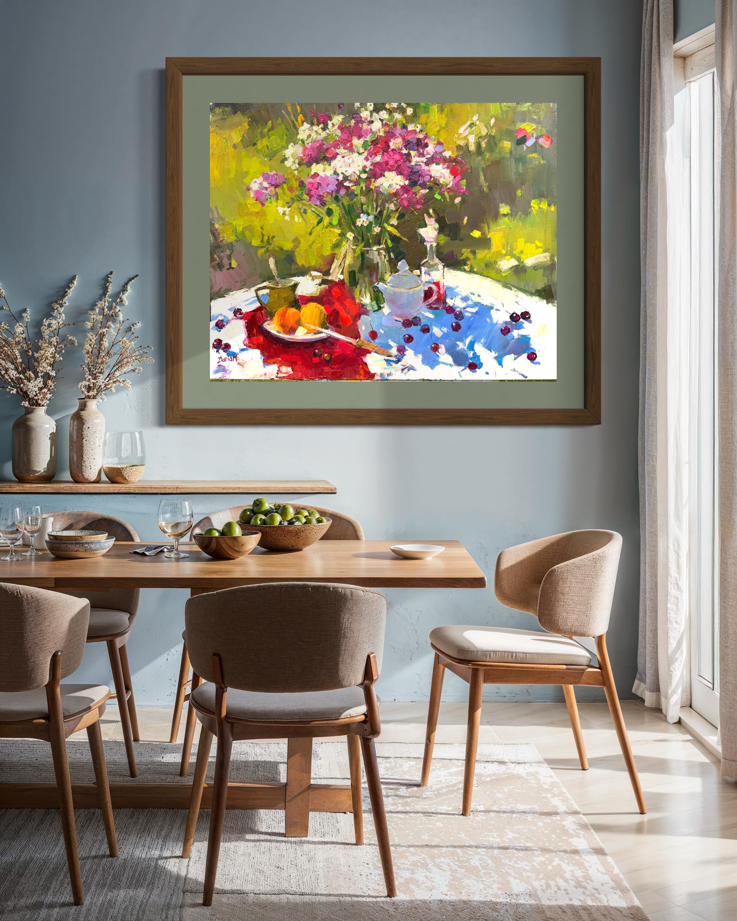 Summer Still Life in the Garden im Angebot 7