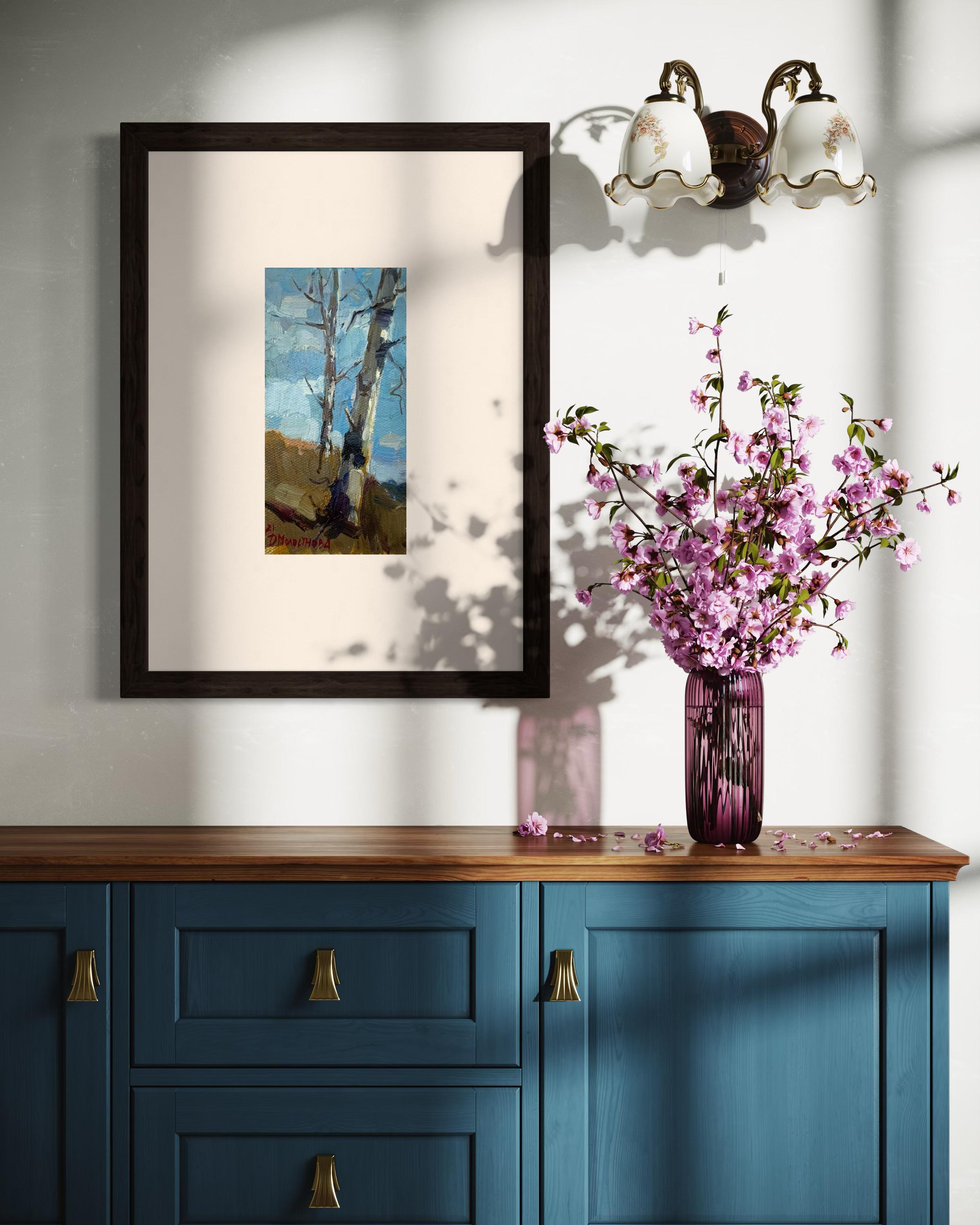 Trunks - Painting by Daria Molostnova