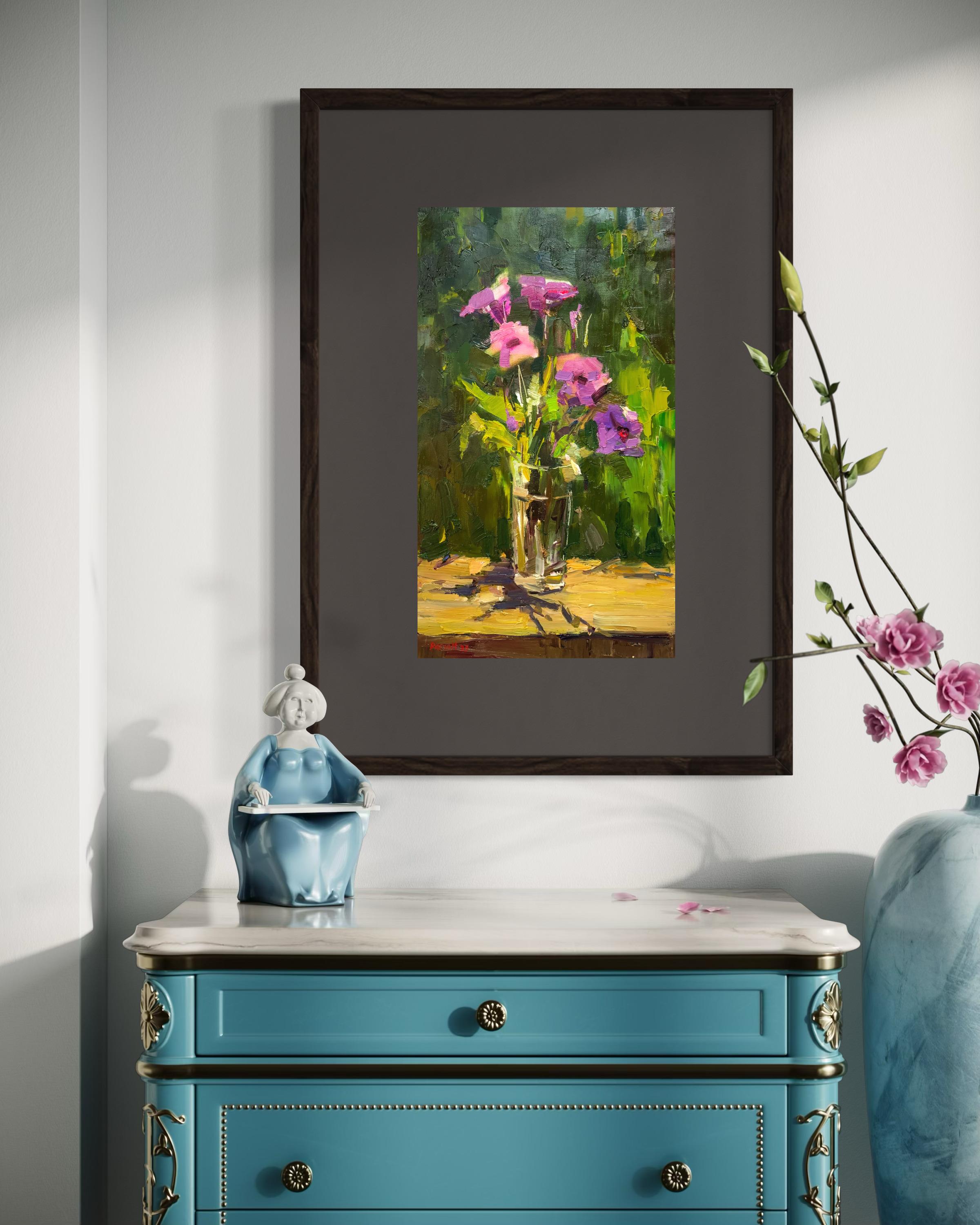 Pétunia sauvage au soleil en vente 5