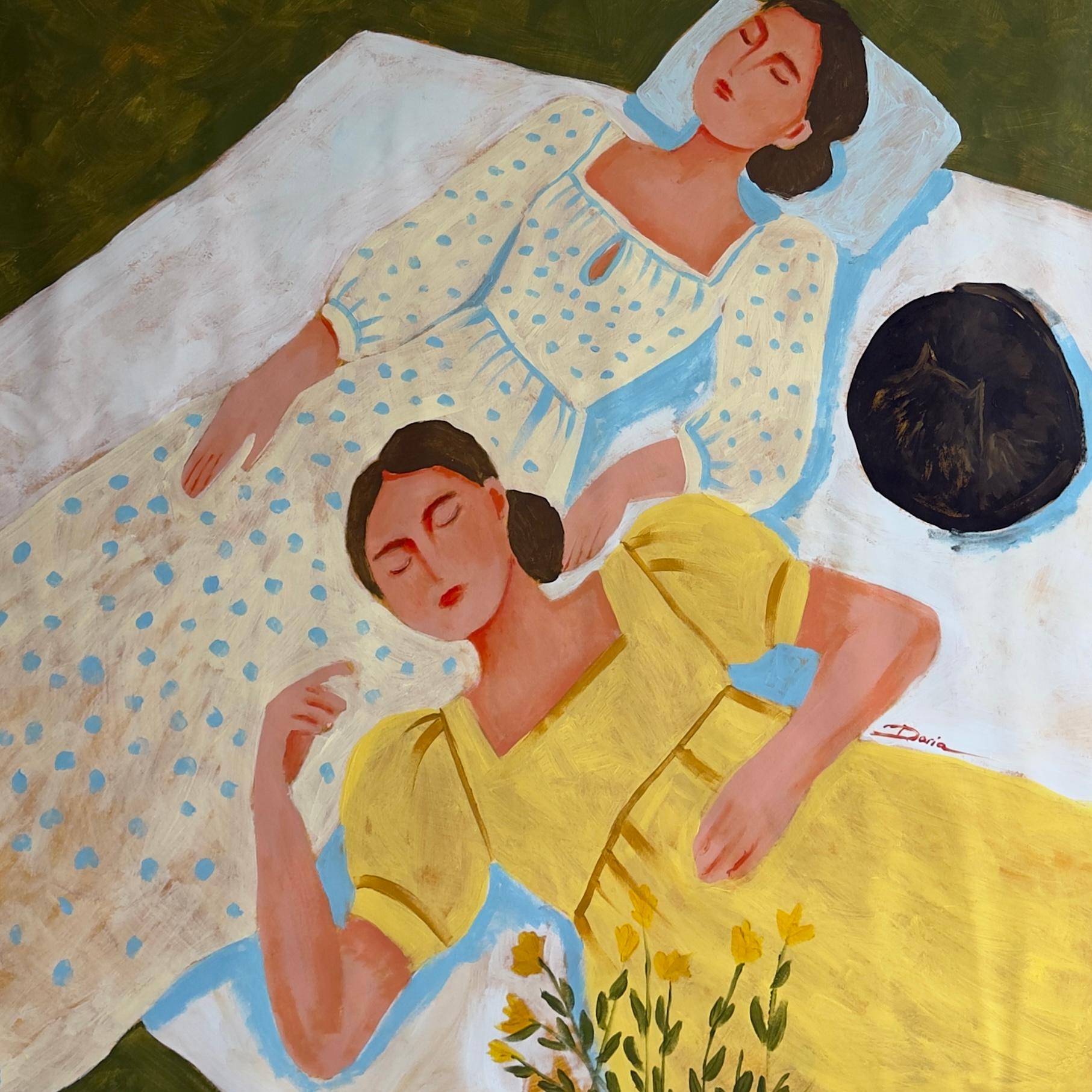 Daria Okhrimenko Figurative Painting – Folge 1