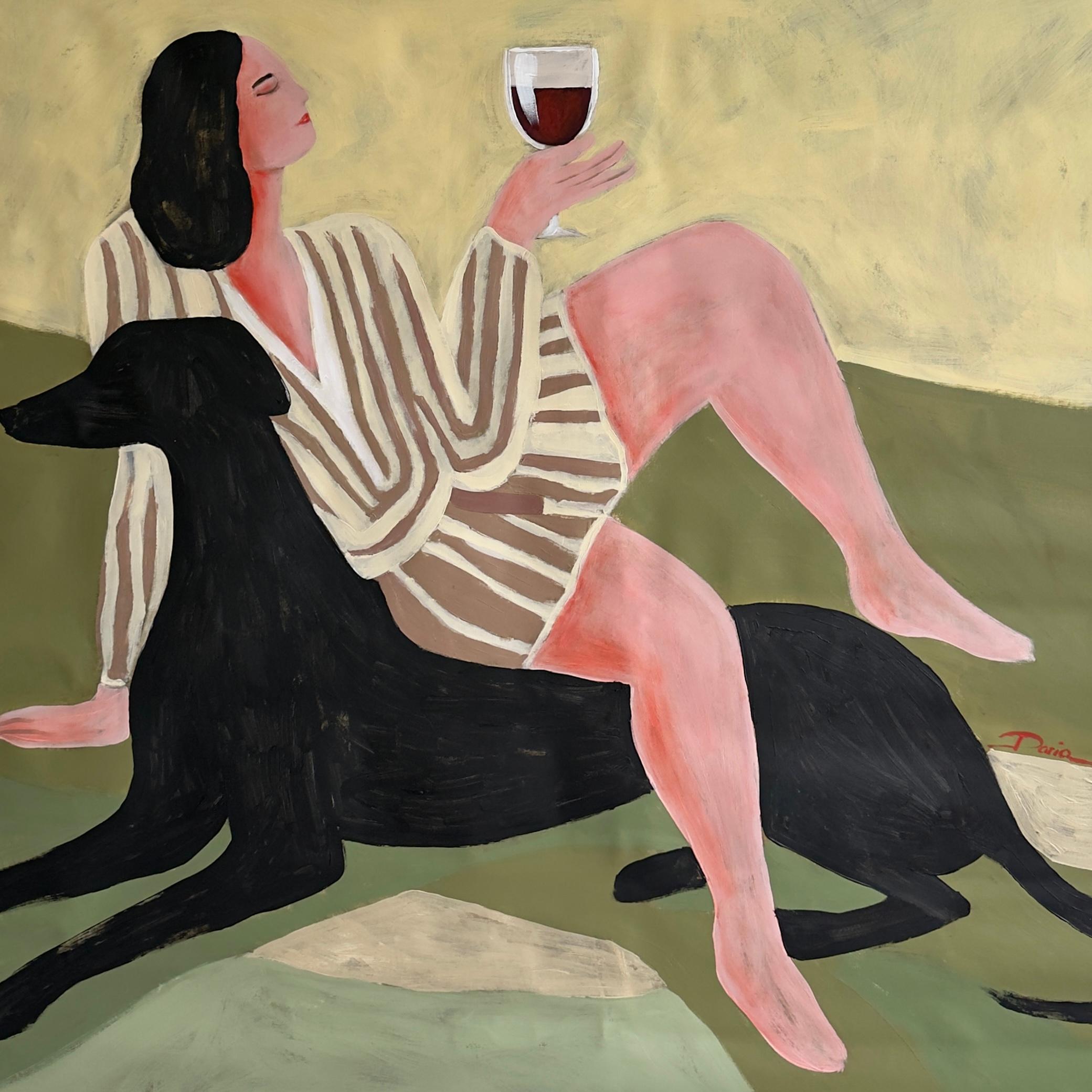 Daria Okhrimenko Figurative Painting – Folge 2