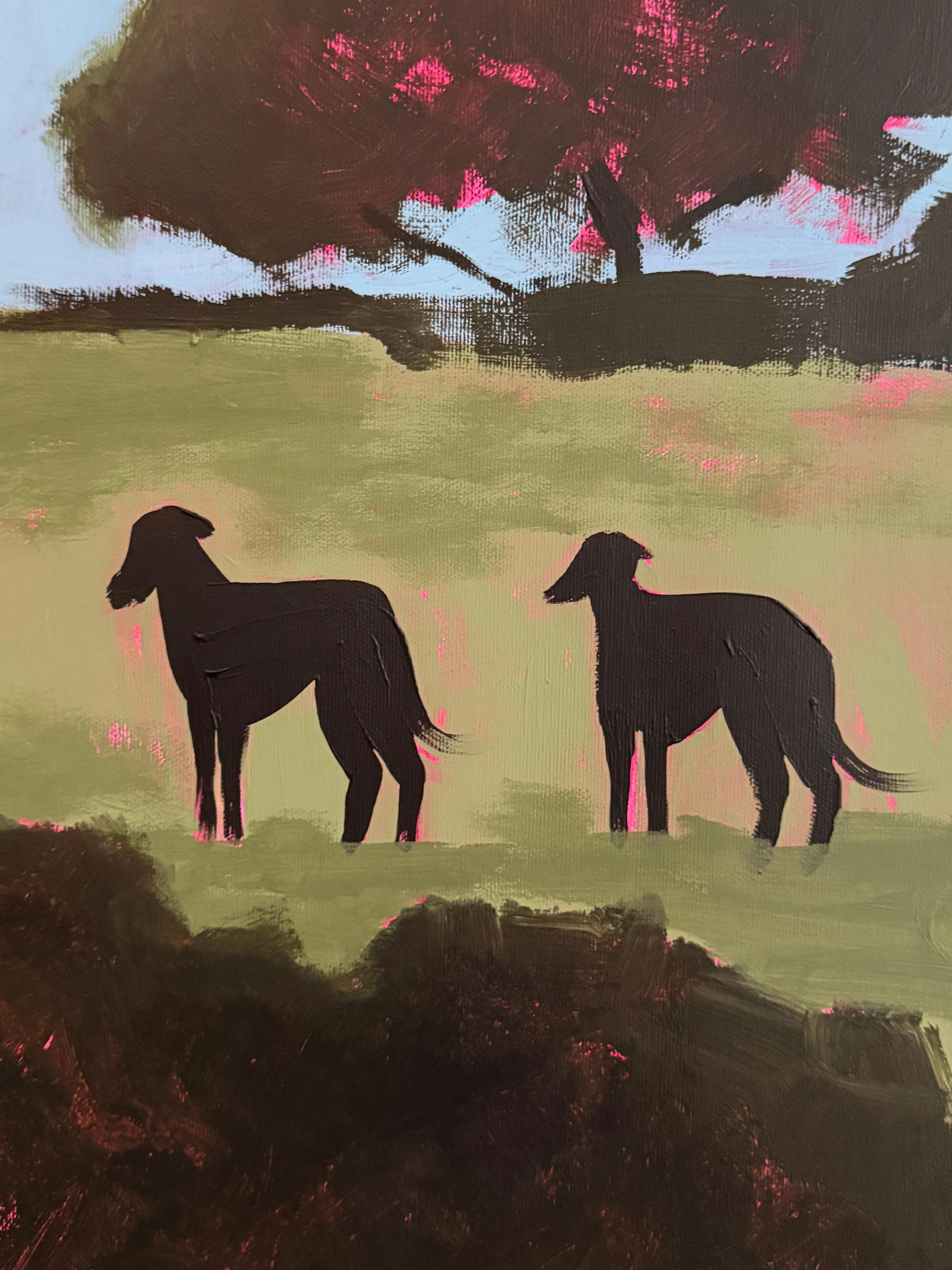 Amis avec avantages - Painting de Daria Okhrimenko