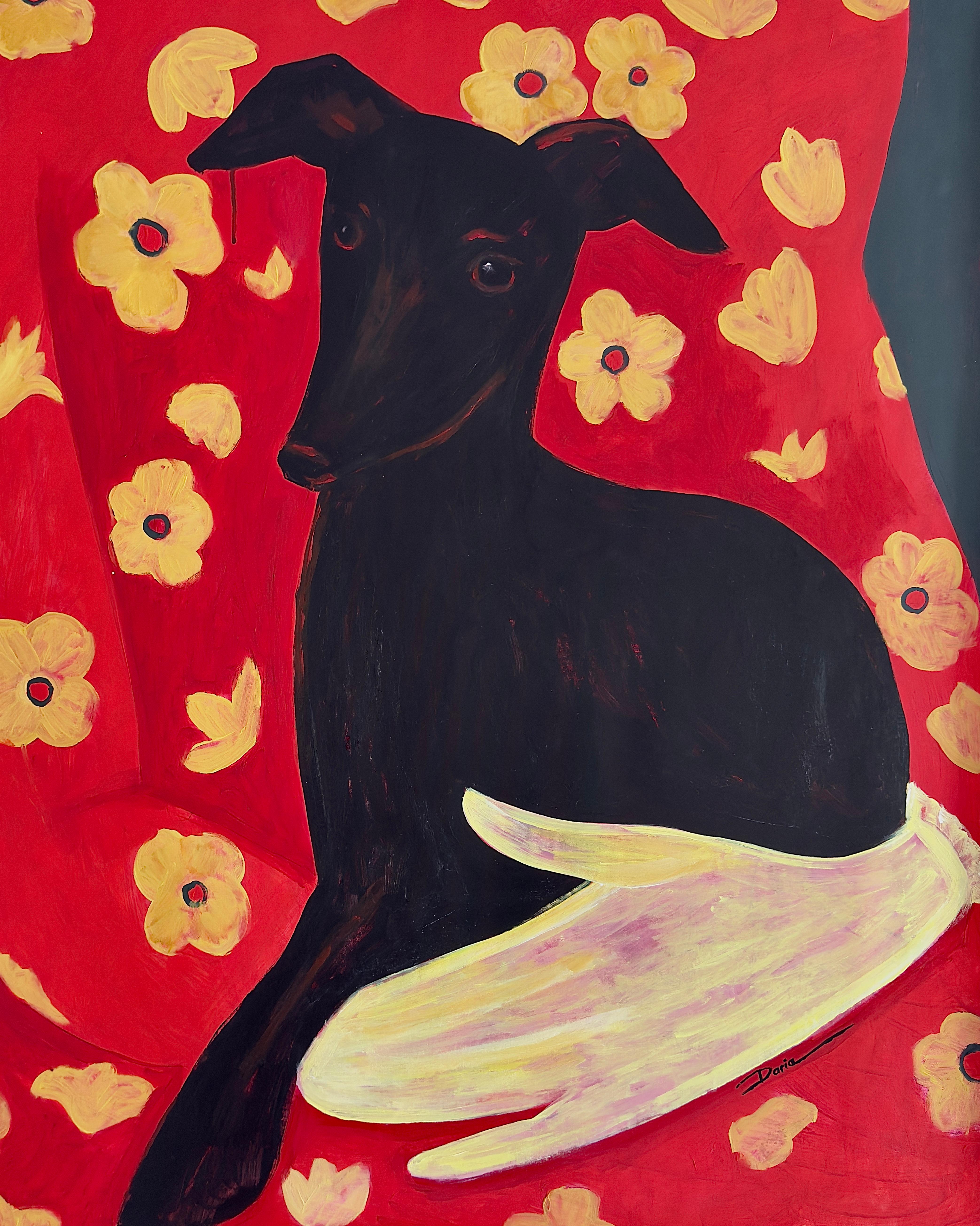 Heldly Senza detenzione - Painting di Daria Okhrimenko