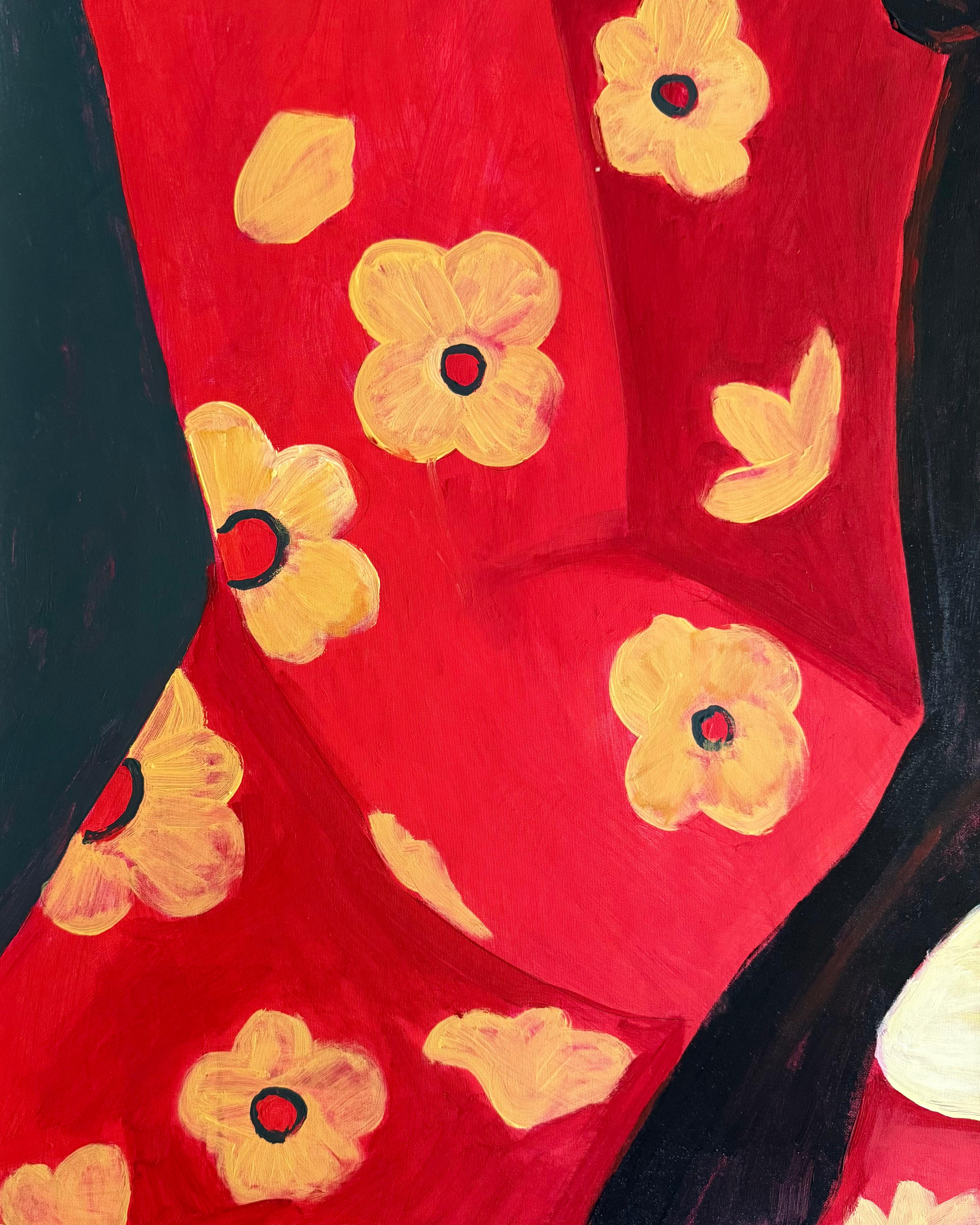 Heldly Senza detenzione - Painting Contemporaneo di Daria Okhrimenko