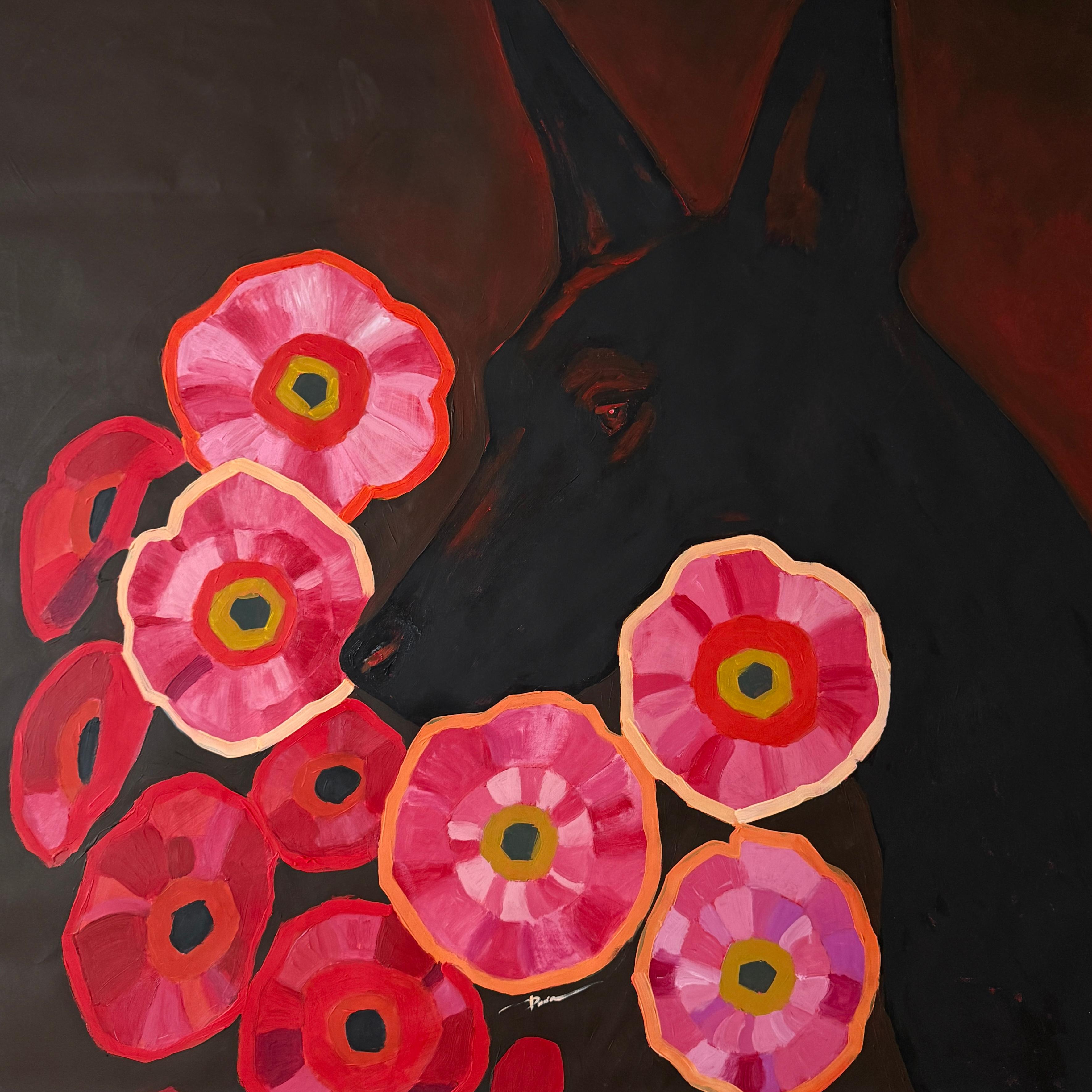 Ich erkenne mich selbst – Painting von Daria Okhrimenko