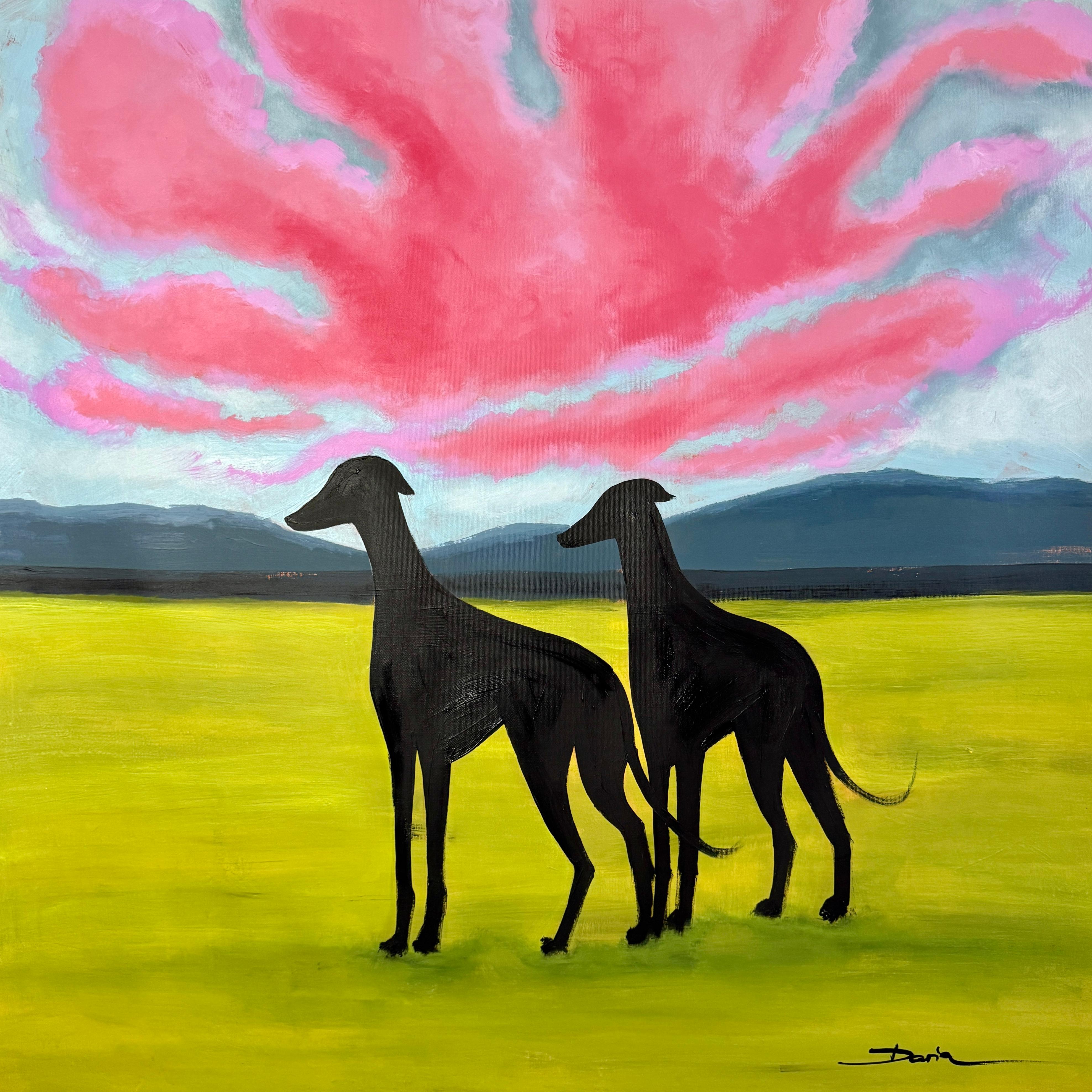 Daria Okhrimenko Animal Painting – Rosa Wetter