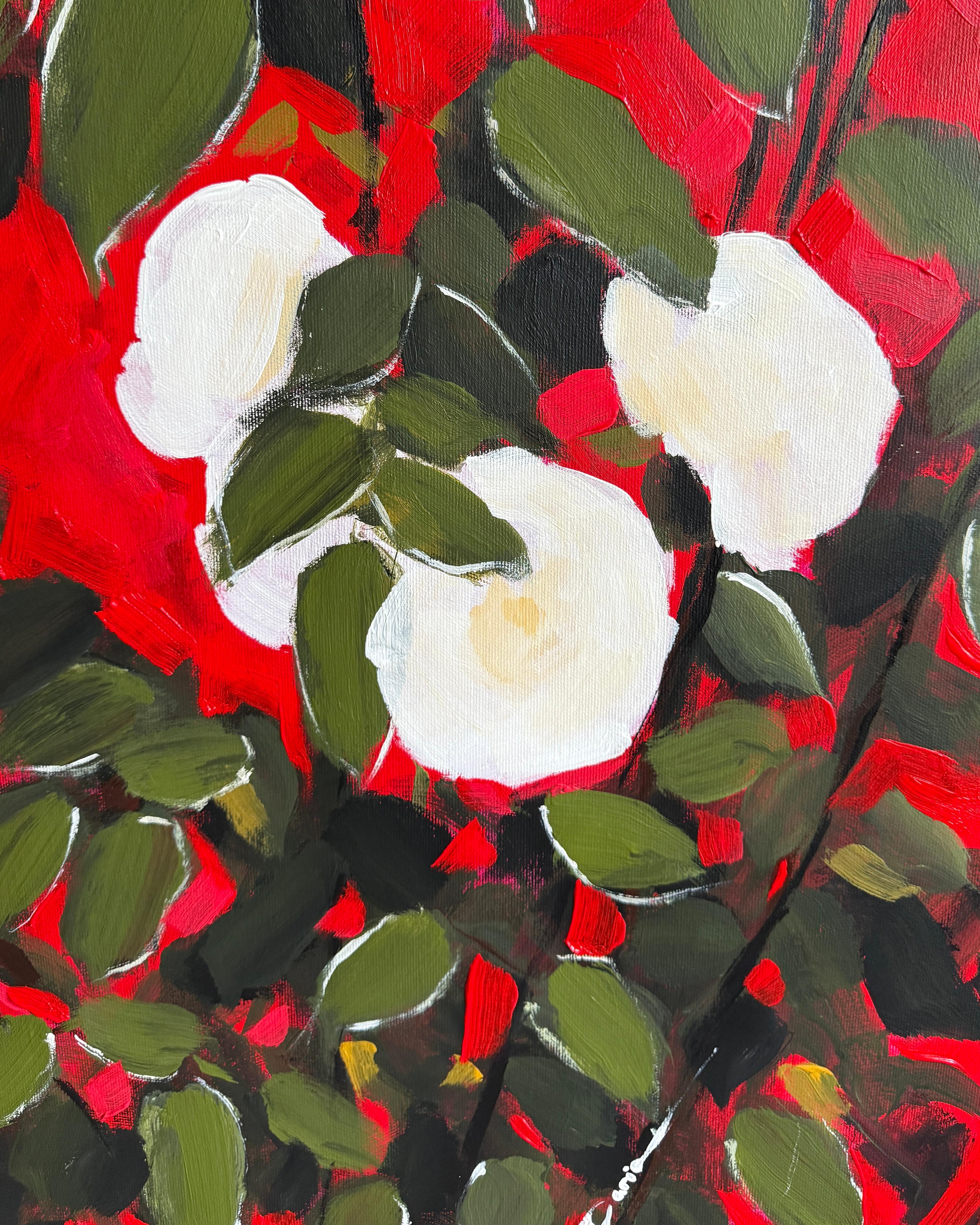Rosen #1 – Painting von Daria Okhrimenko