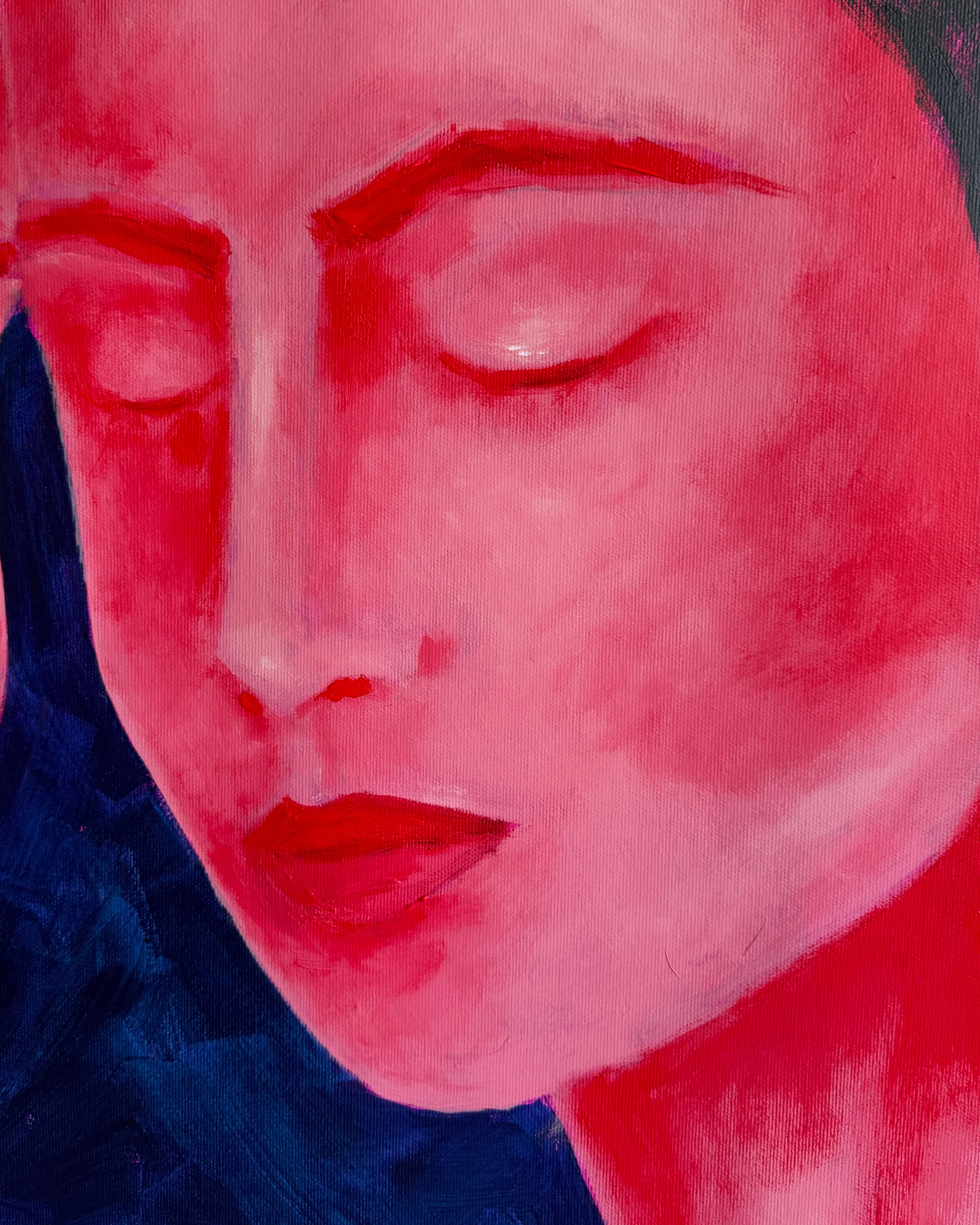 Geteiltes Schweigen (Zeitgenössisch), Painting, von Daria Okhrimenko