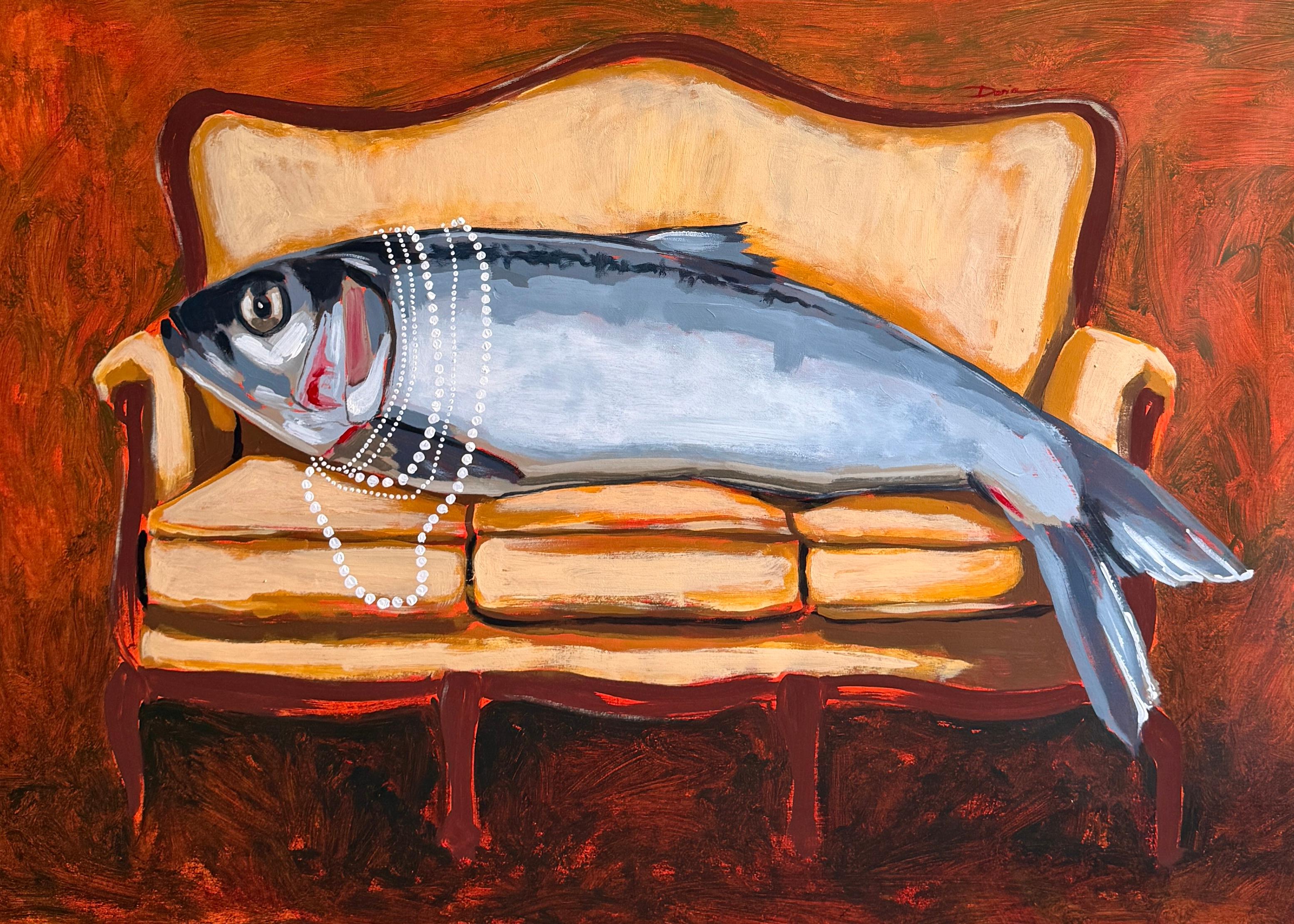Der größte Fisch im Teich