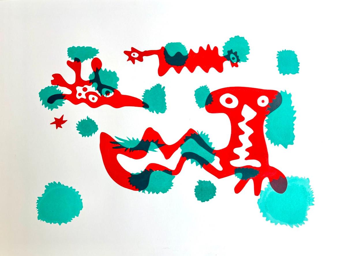 Darin Wacs Abstract Print - Untitled