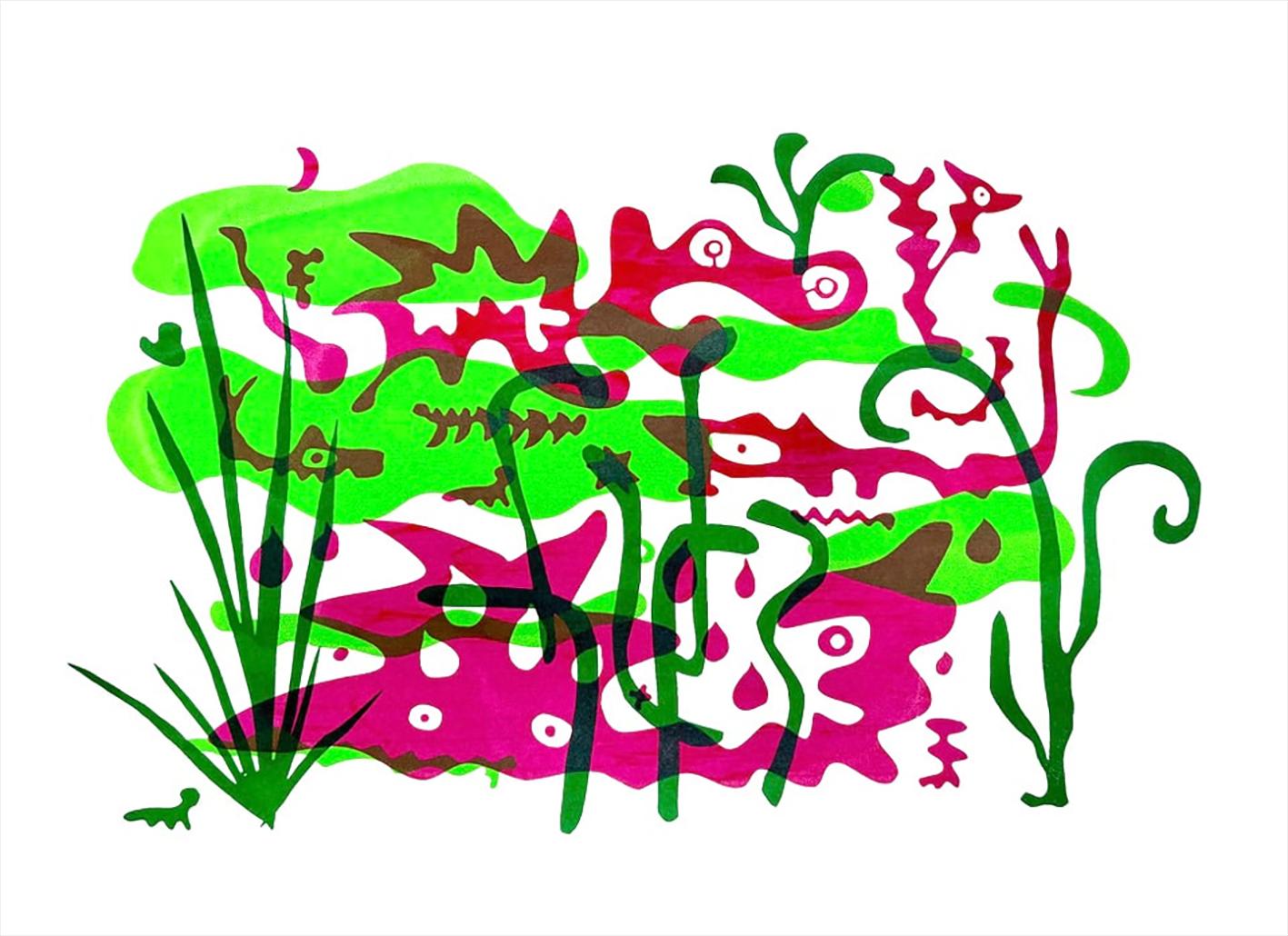 Darin Wacs Abstract Print - Untitled