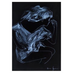 Diafanie  Disegno figurativo (nero) Donna