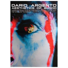 Dario Argento: Aesthetics of Blood 1990s Japanese B2 Poster