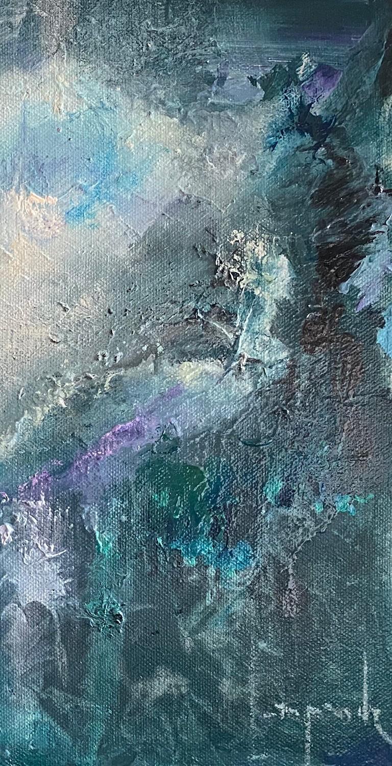 The search by Dario Campanile, Abstract Expressionism Oil Painting, 2020 3