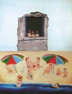 Los niños nos miran - Pintura de Dario Cusani - 2007