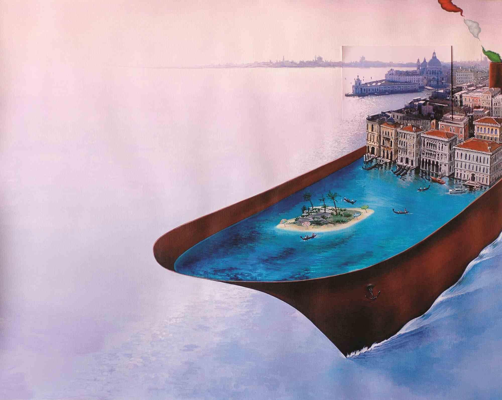 Venice that is Leaving 2 - Farbe von Dario Cusani - 2006