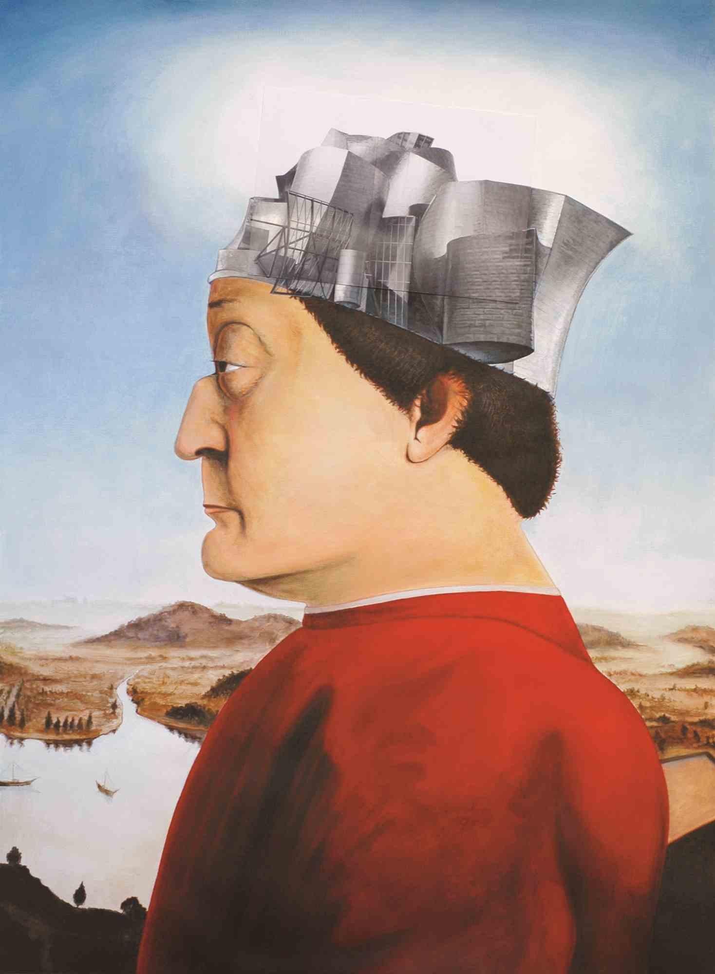 RICERCA SOCIALE
Questo lavoro fa parte della "ricerca" SOCIALE che affronta questioni che riguardano le persone e la "polis", che in latino significa città ma anche "modello politico".

DUCA GUGGENHEIM
Il mecenate ha avuto un ruolo molto importante