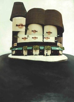 Vintage Outdoor Hard Rock  - Hard Rock esterno - Paint by Dario Cusani - 1996