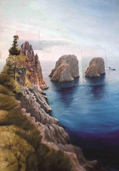 Twin Capri - Paint by Dario Cusani - 1996