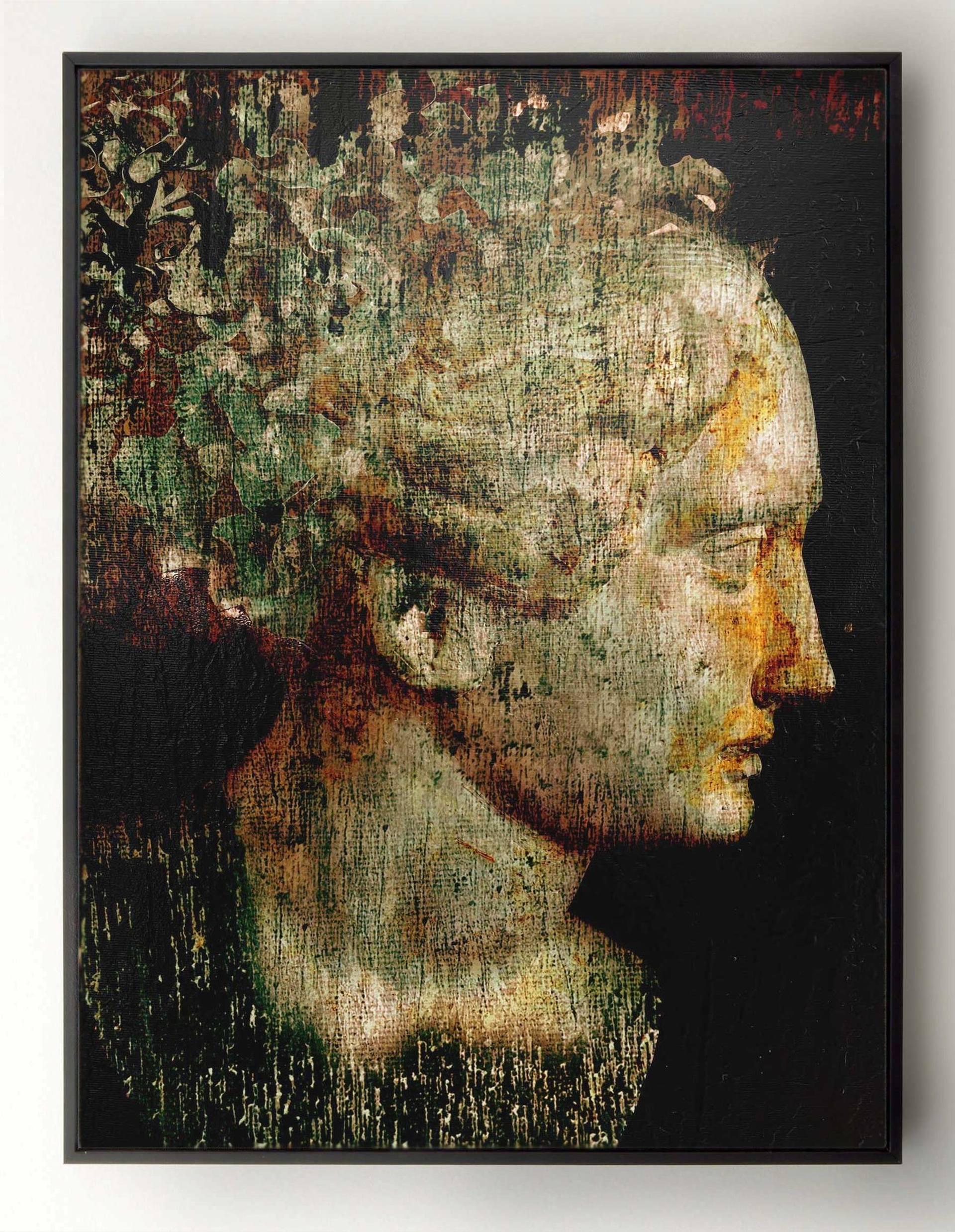 Golden Echo Pop Art - ESCUELA ITALIANA AUC - Painting de Dario Moschetta